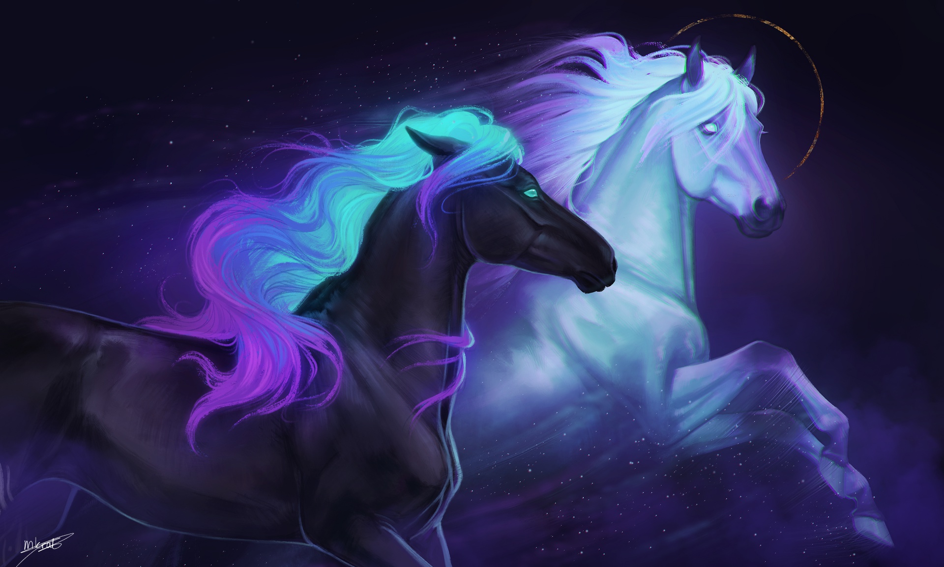 Download mobile wallpaper Fantasy, Horse, Fantasy Animals for free.