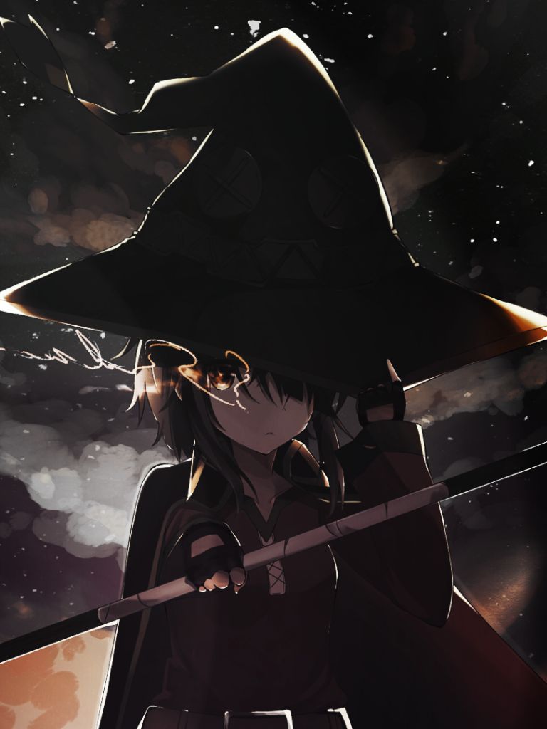 Descarga gratuita de fondo de pantalla para móvil de Animado, Konosuba: God's Blessing On This Wonderful World!, Megumin (Kono Suba), Konosuba.