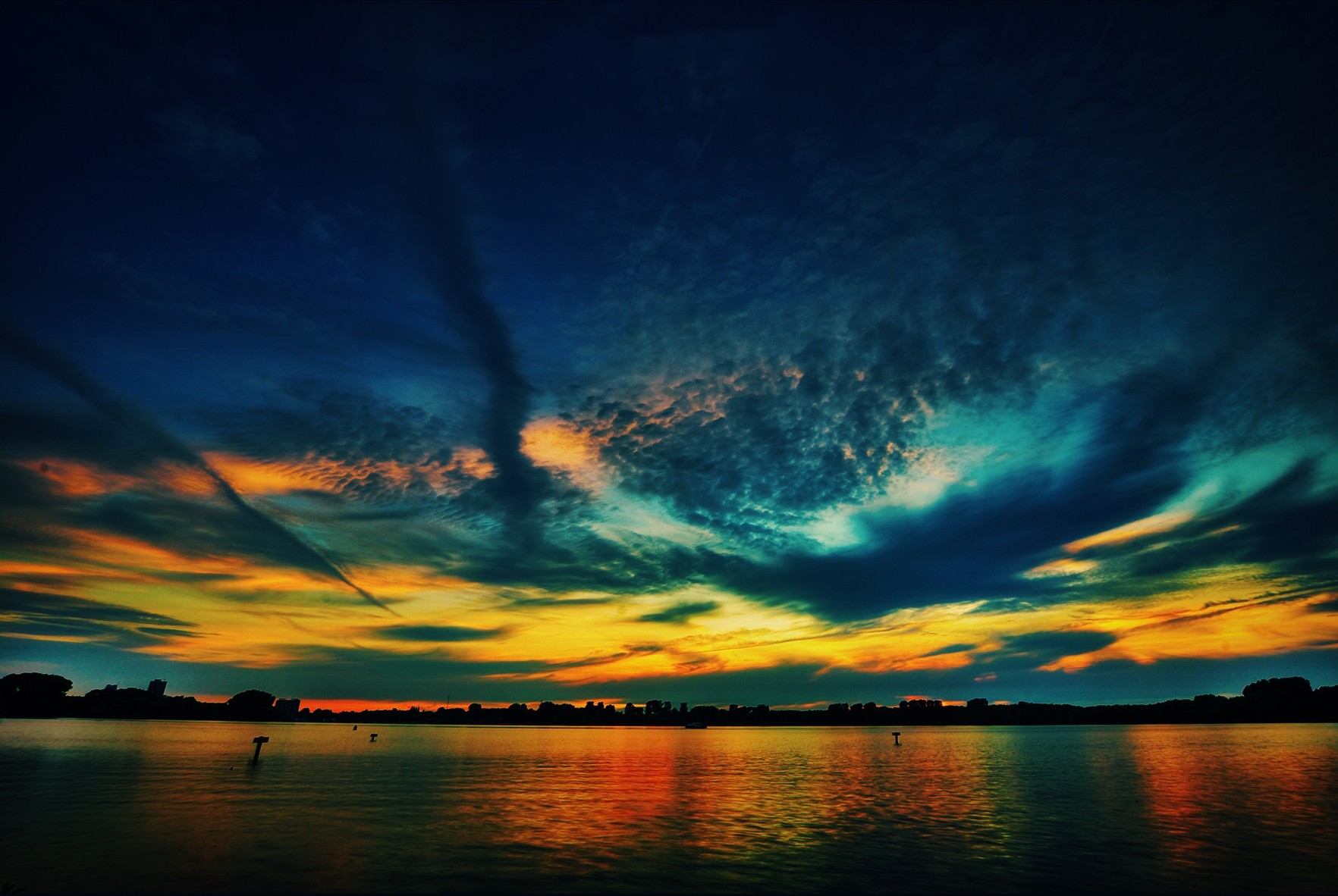 Free download wallpaper Sunset, Sky, Earth, Photography on your PC desktop