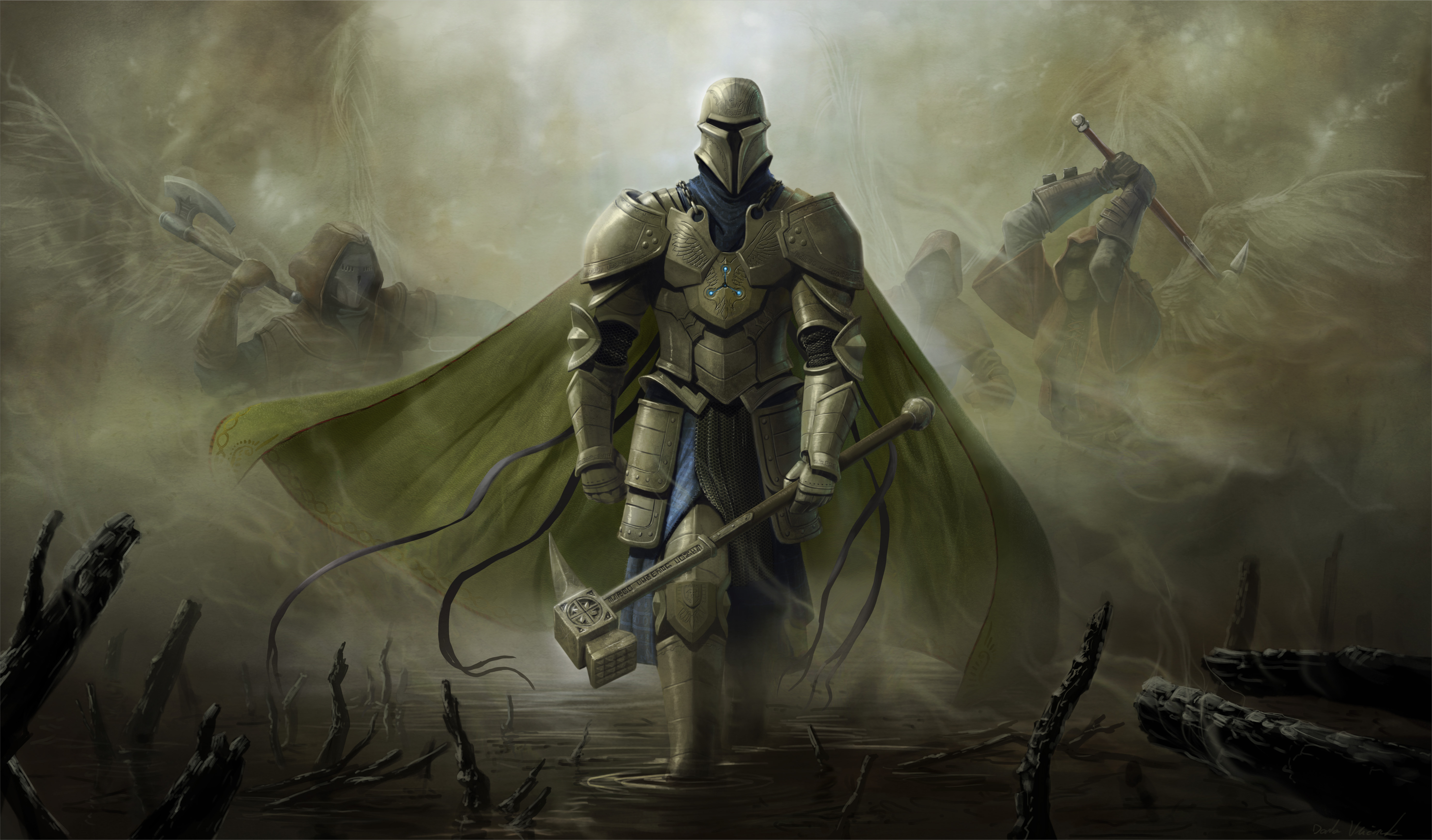 Free download wallpaper Fantasy, Warrior on your PC desktop