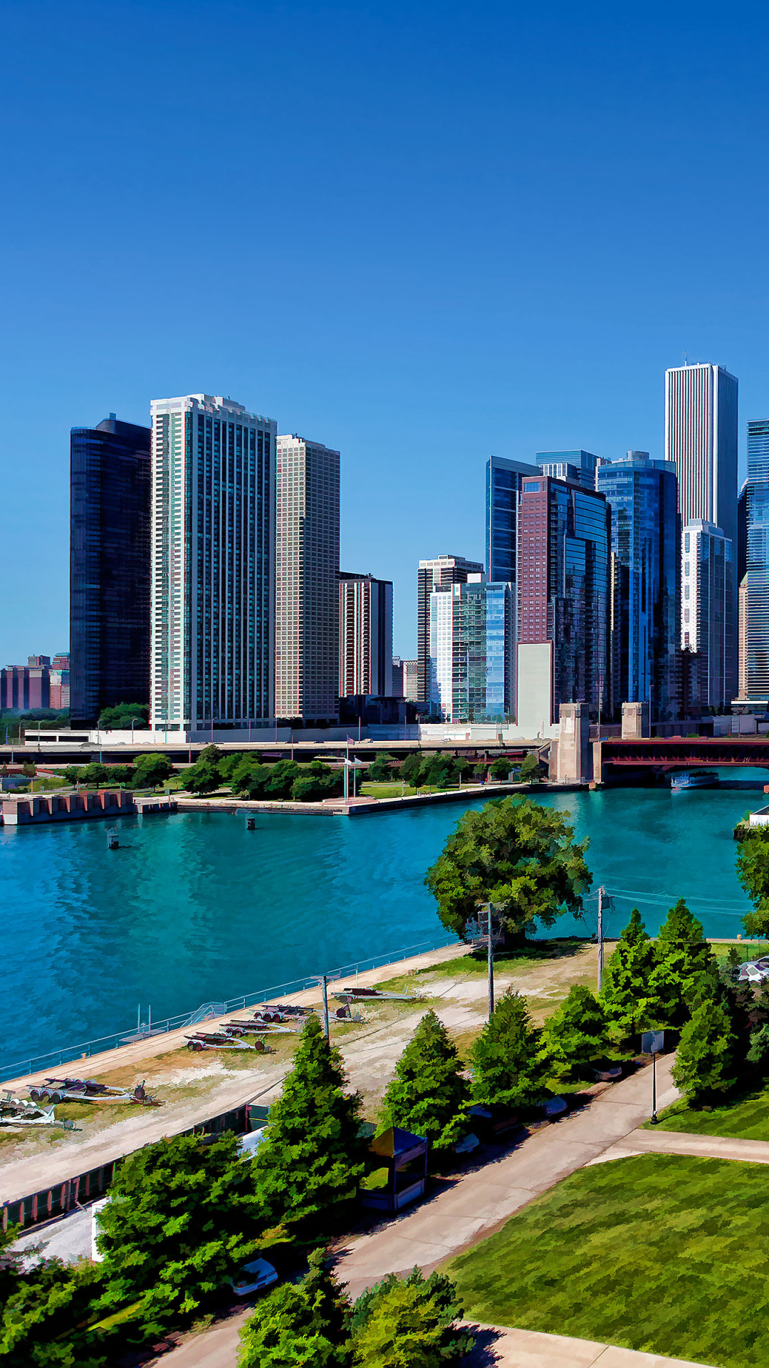 Baixar papel de parede para celular de Cidades, Chicago, Feito Pelo Homem gratuito.