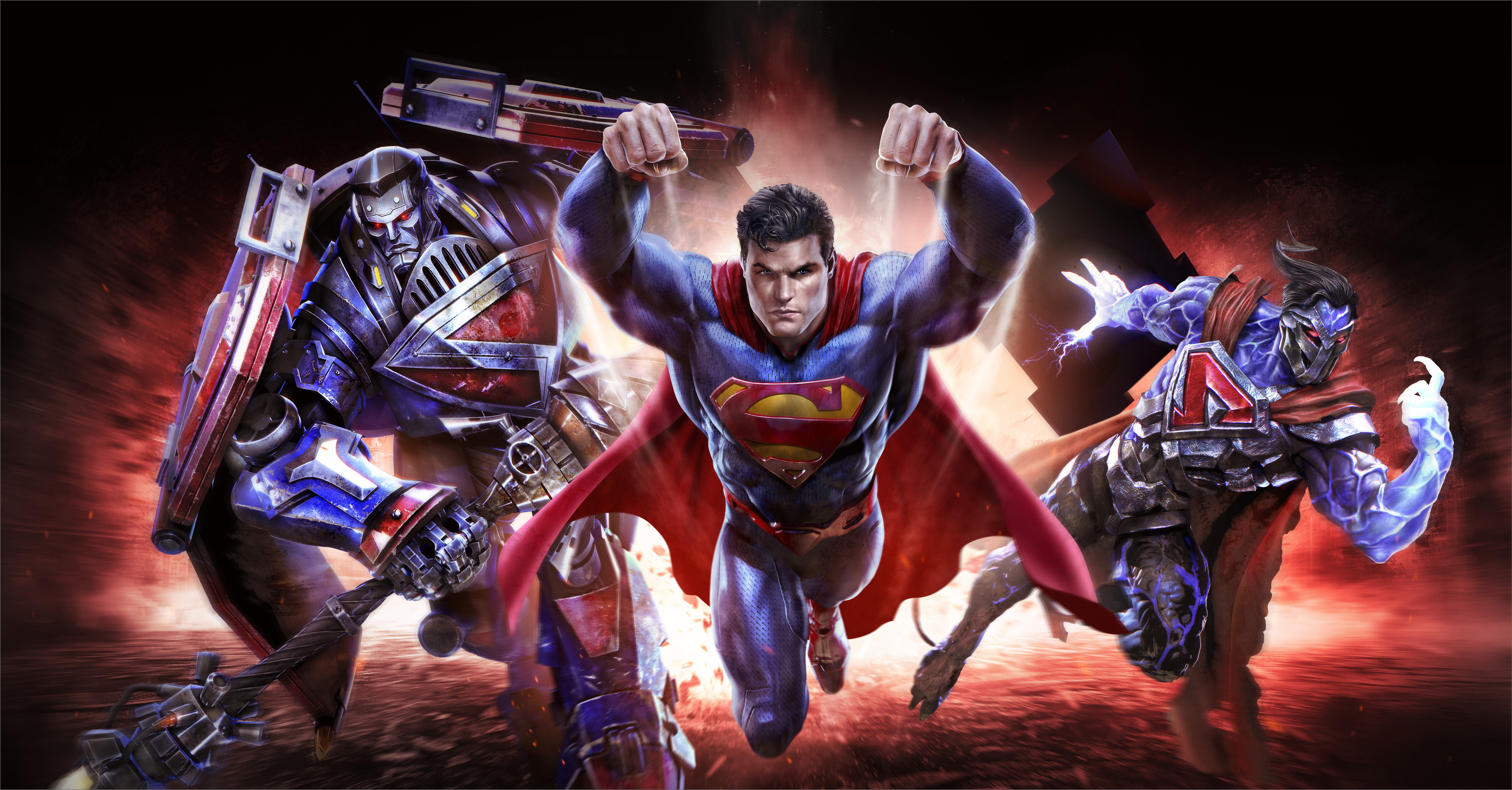 Скачать обои бесплатно Видеоигры, Супермен, Бесконечный Кризис картинка на рабочий стол ПК