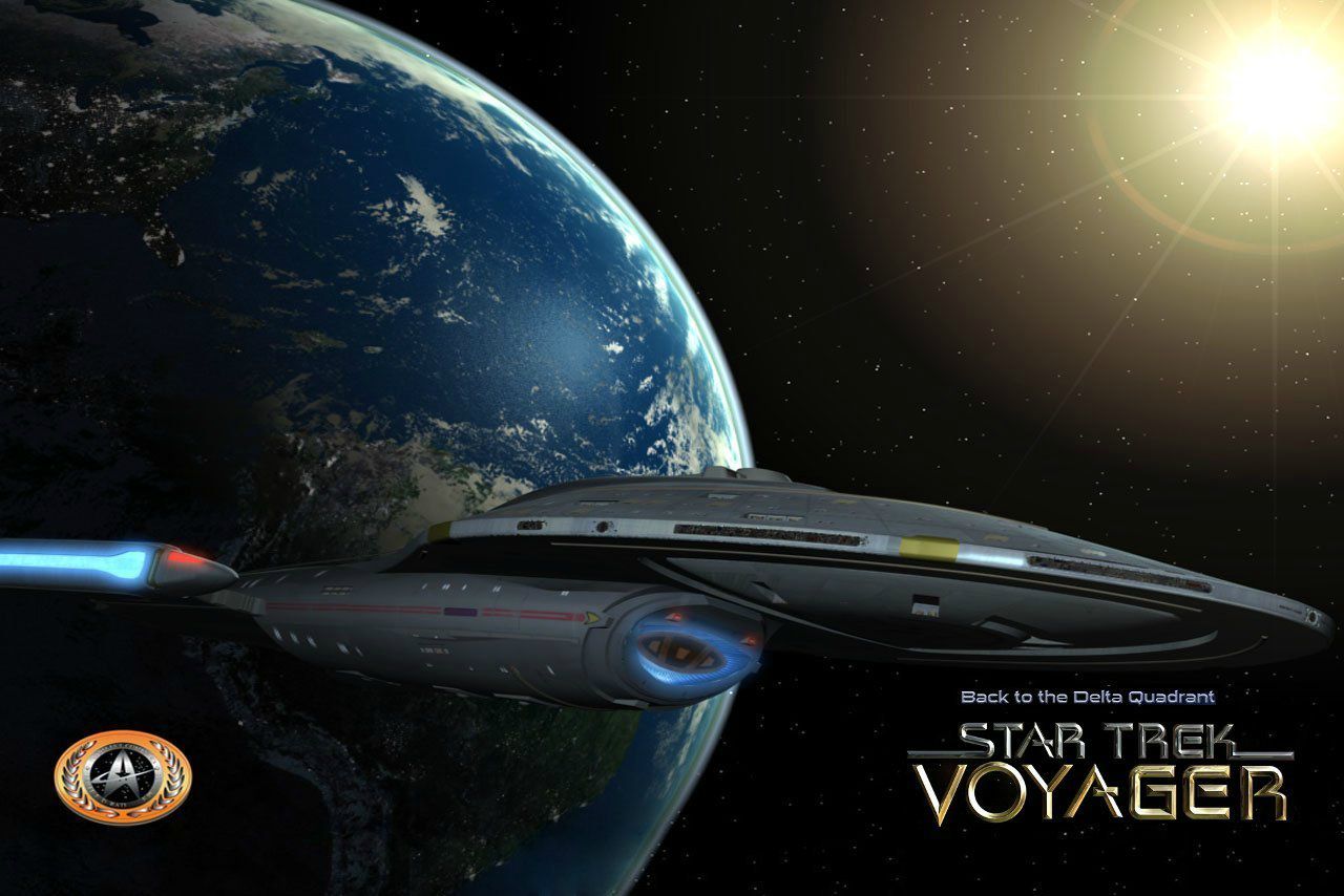 star trek: voyager, tv show, earth