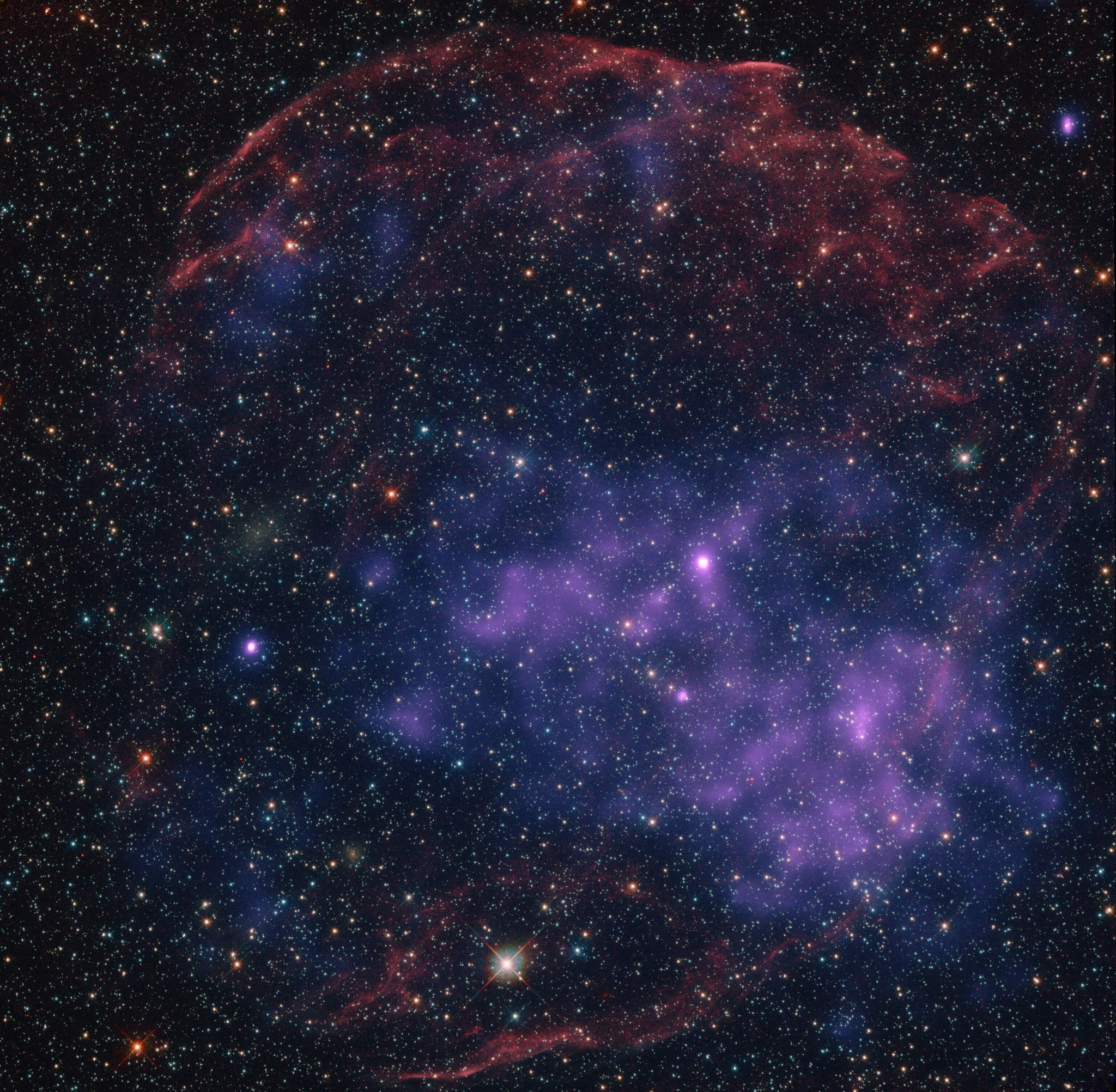 Download mobile wallpaper Stars, Glow, Nebula, Universe for free.