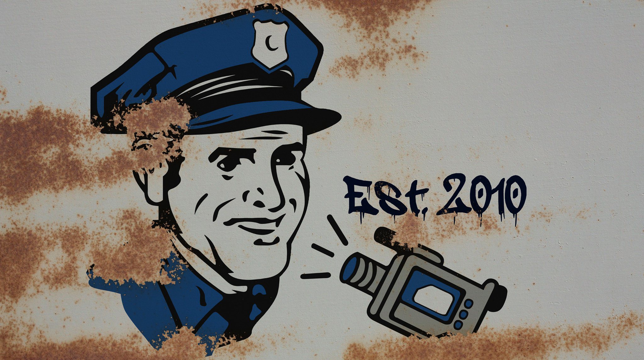 Популярные заставки и фоны Полицейский Блок на компьютер