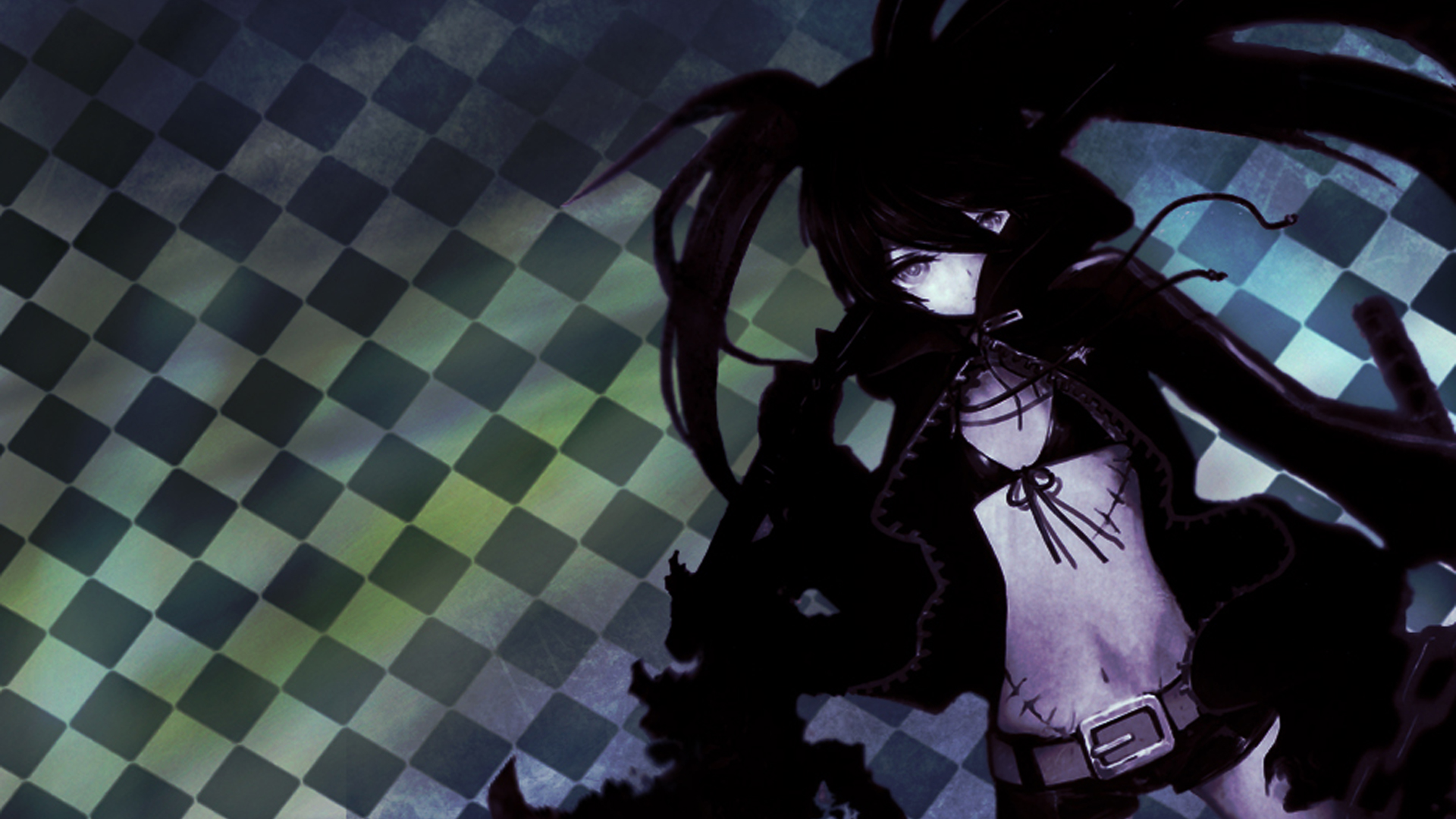 Free download wallpaper Anime, Black Rock Shooter on your PC desktop