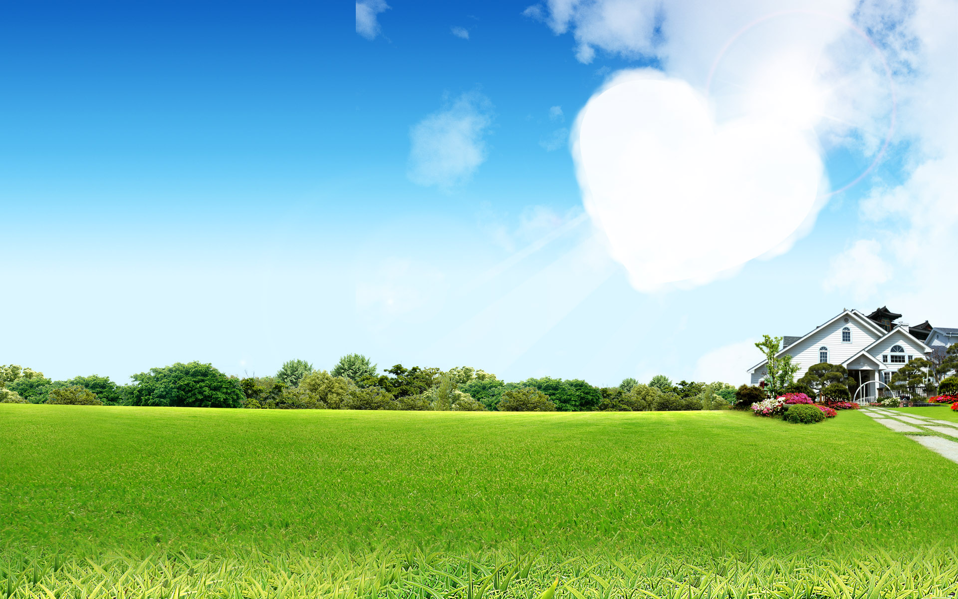 Free download wallpaper Landscape, Artistic on your PC desktop