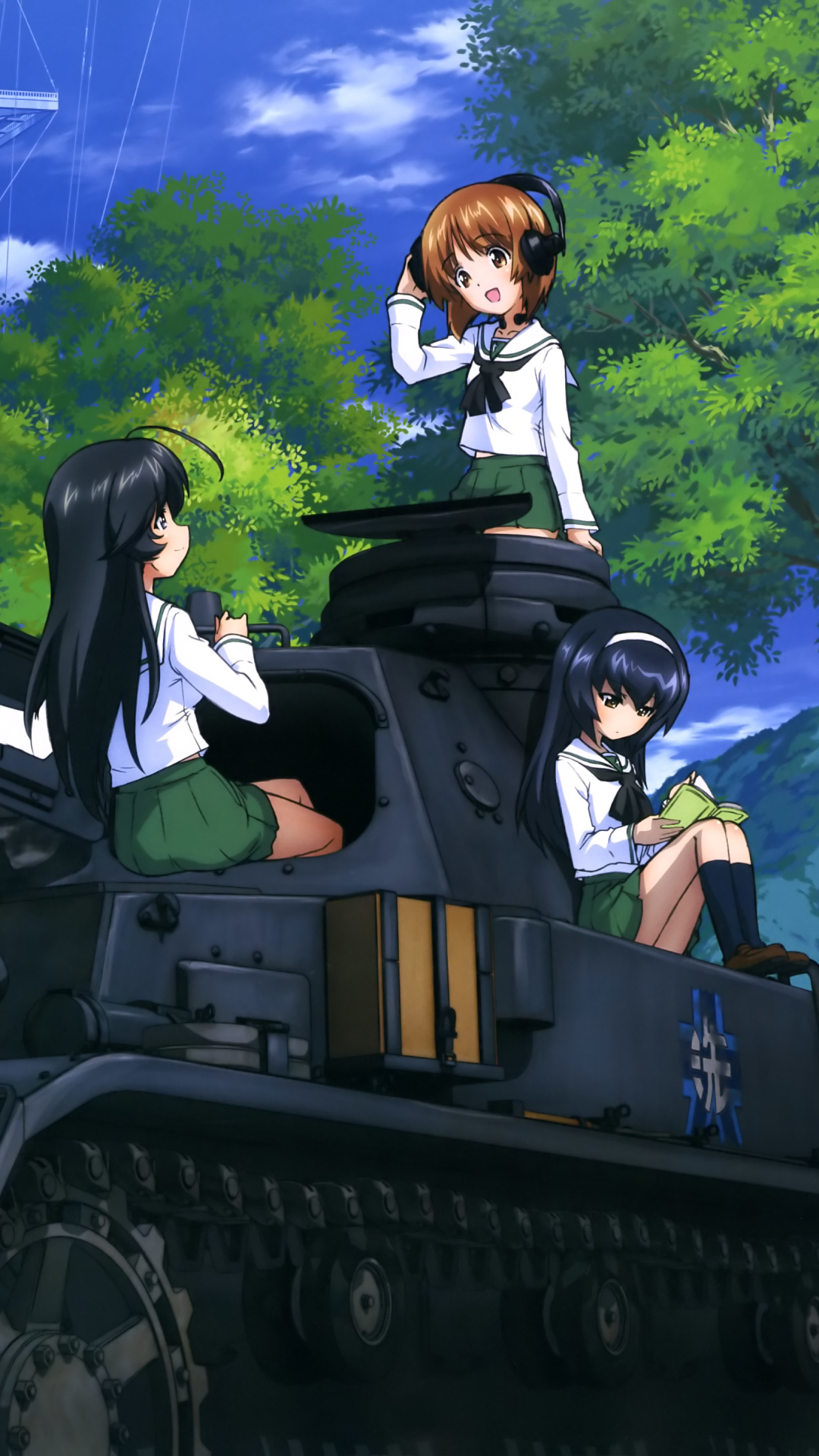 Téléchargez des papiers peints mobile Animé, Girls Und Panzer gratuitement.