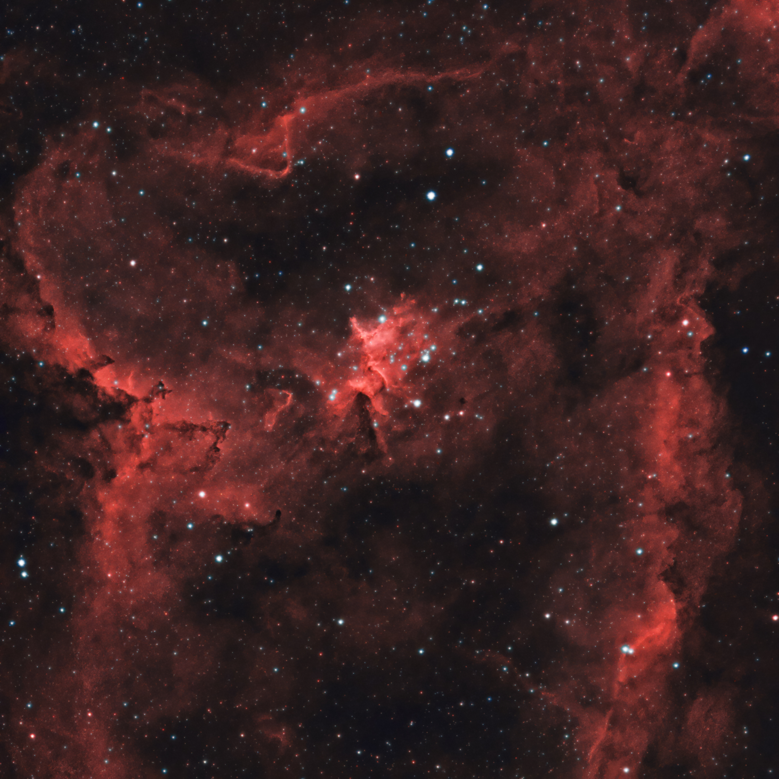 Free download wallpaper Universe, Glow, Stars, Nebula on your PC desktop