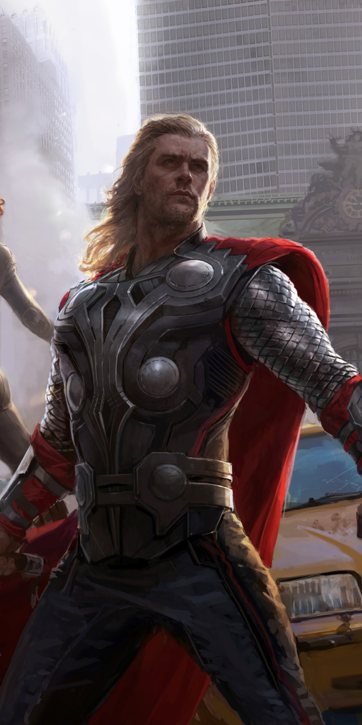 Descarga gratuita de fondo de pantalla para móvil de Los Vengadores, Películas, Thor.