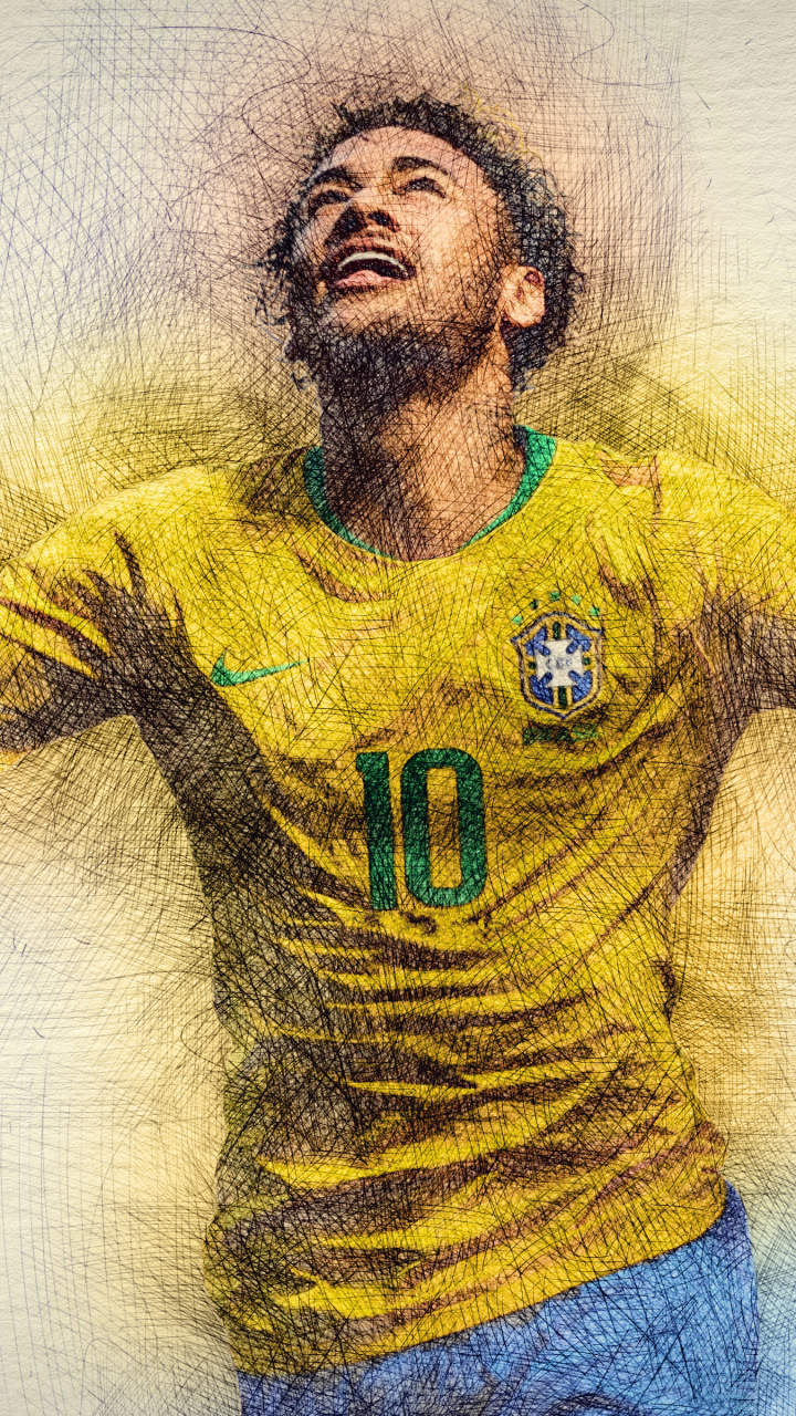 Download mobile wallpaper Sports, Soccer, Brazilian, Neymar for free.