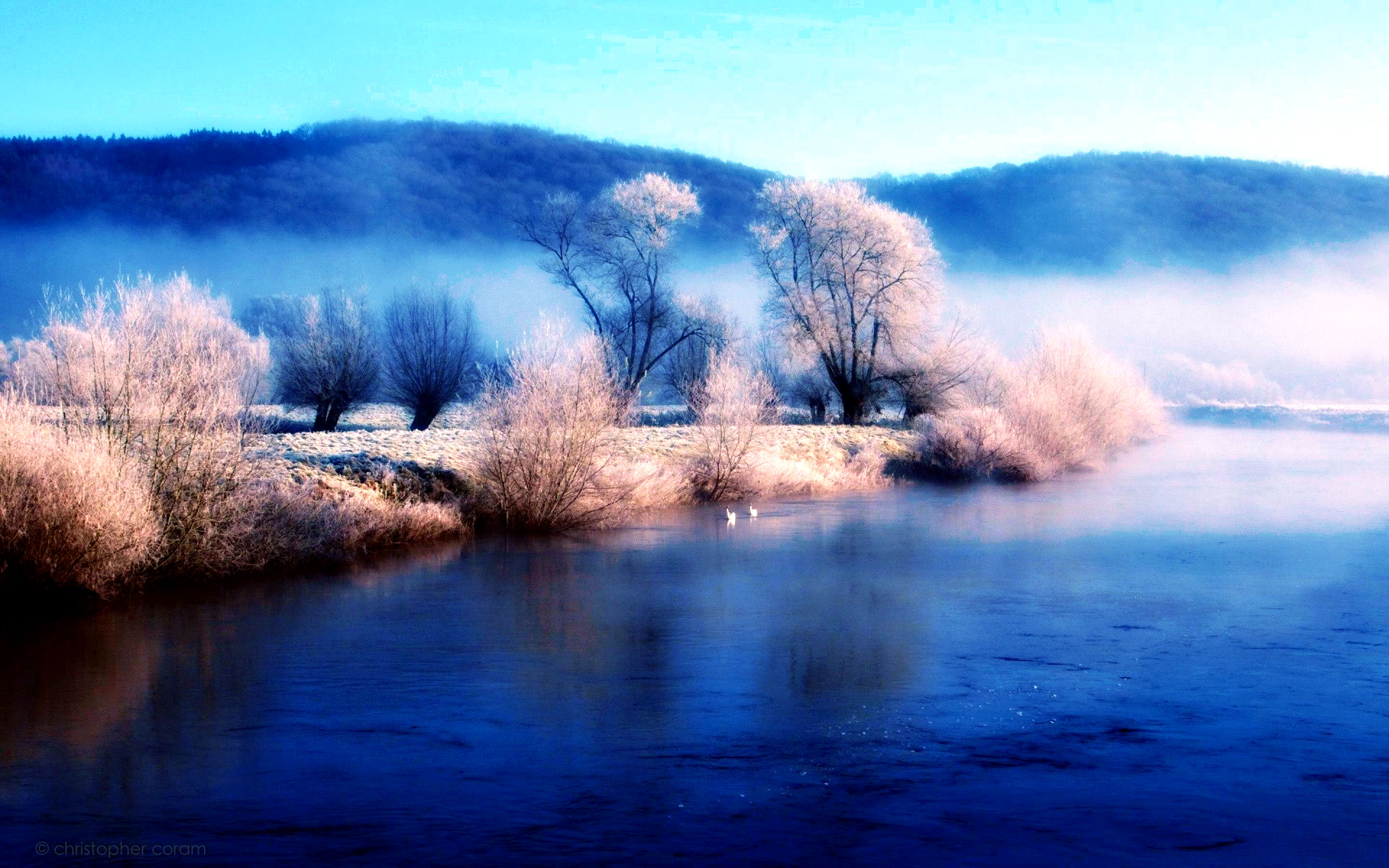 Laden Sie das Berg, See, Nebel, Szene, Himmel, Erde/natur-Bild kostenlos auf Ihren PC-Desktop herunter