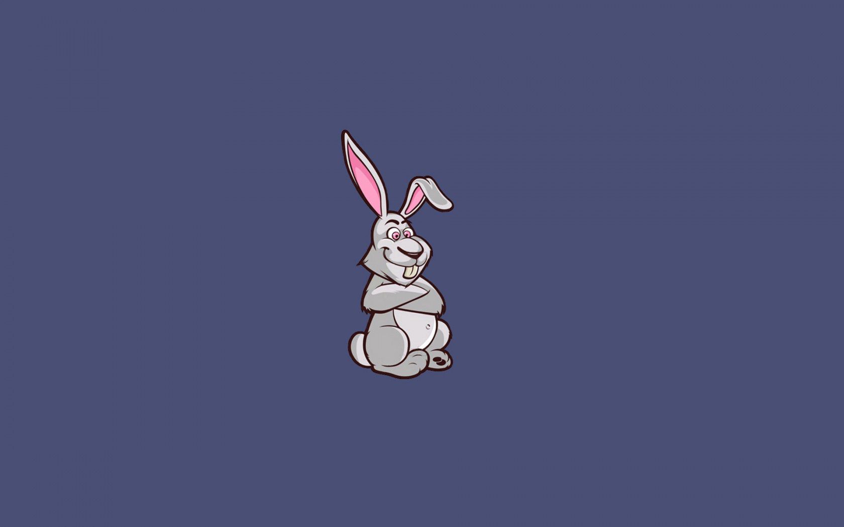 Download mobile wallpaper Drawing, Picture, Rabbit, Art, Minimalism, Vector for free.