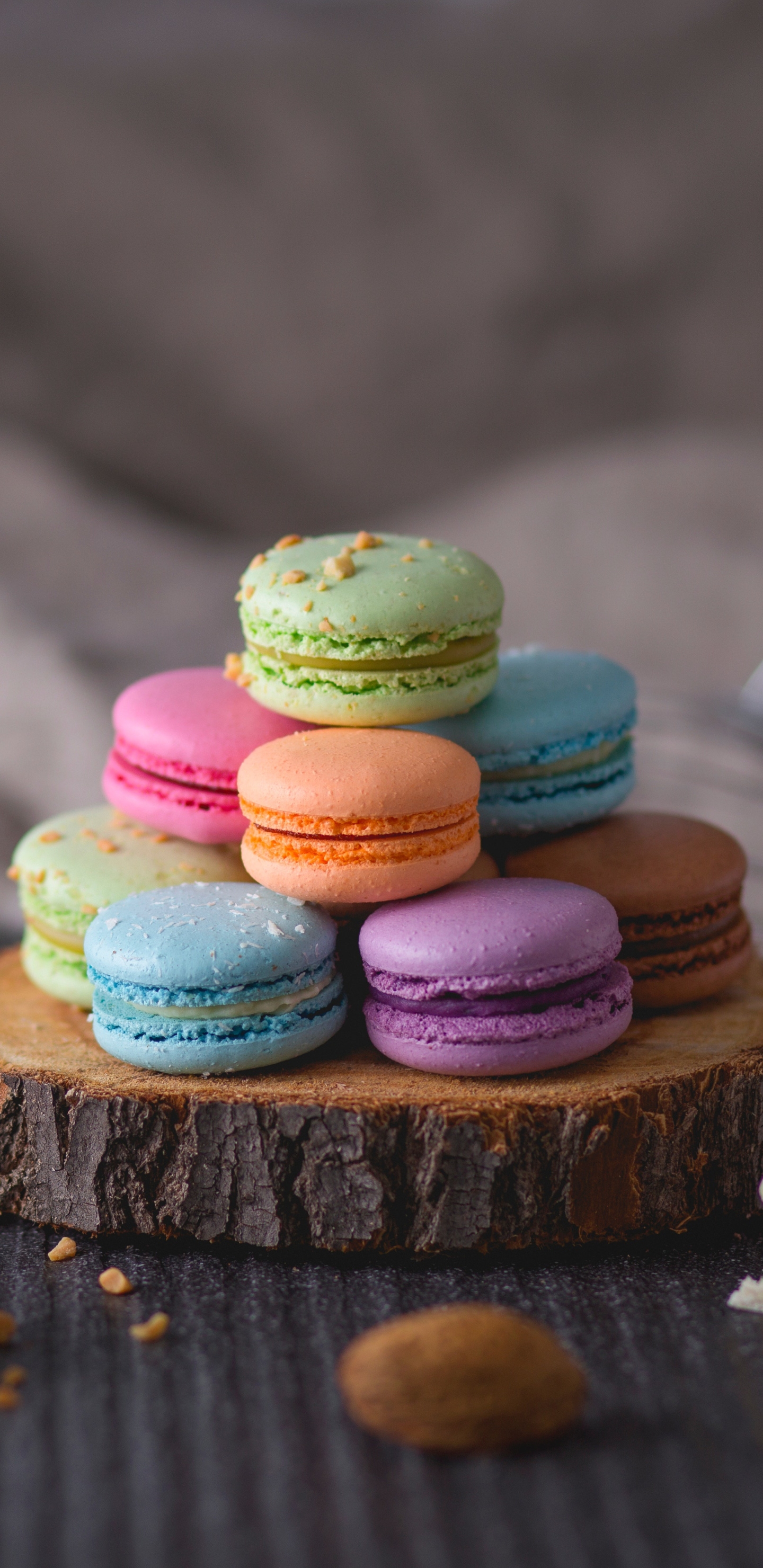 Download mobile wallpaper Food, Sweets, Macaron for free.