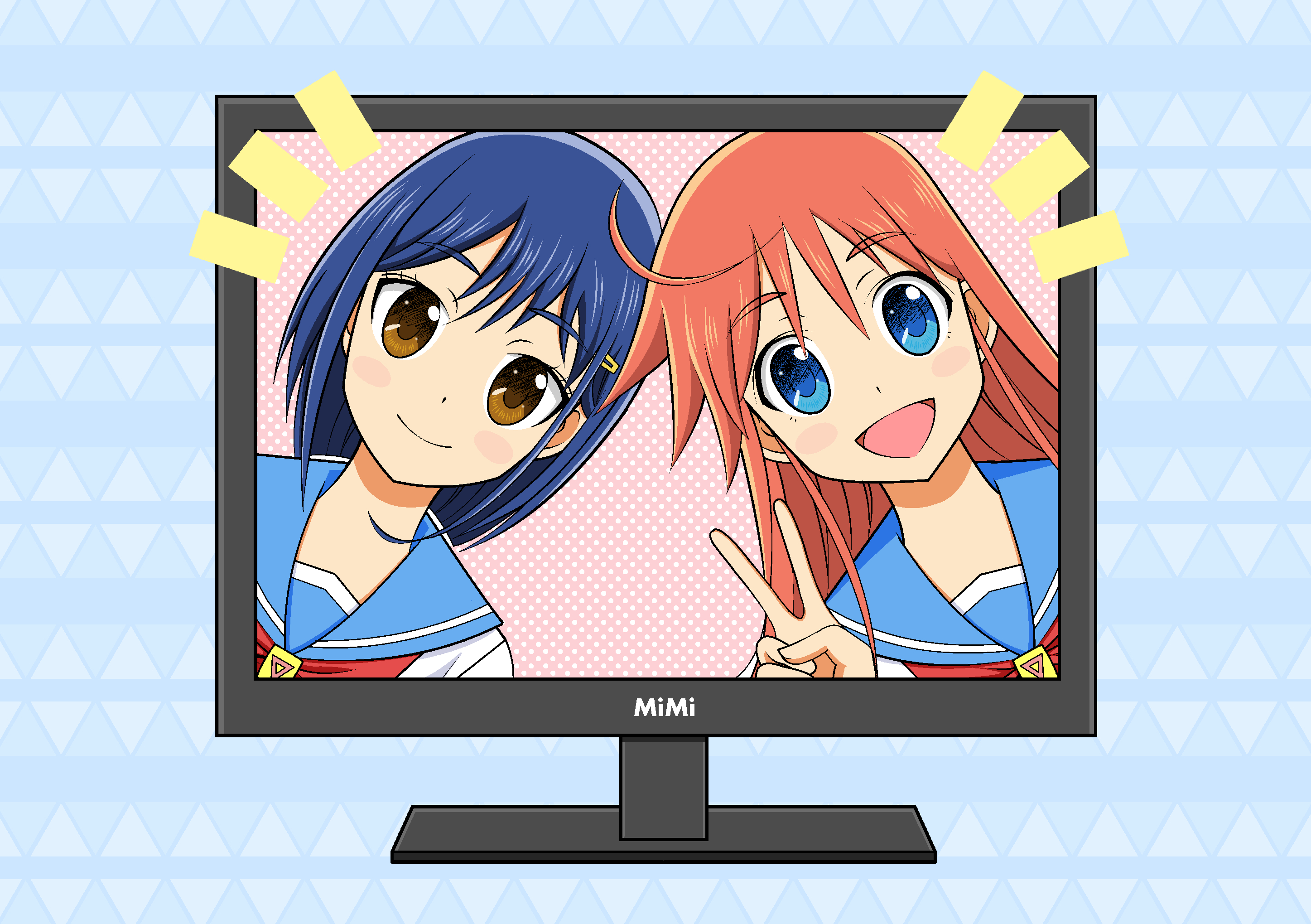807279 Bild herunterladen animes, flip flappers, kokona (flip flappers), papika (flip flappers) - Hintergrundbilder und Bildschirmschoner kostenlos