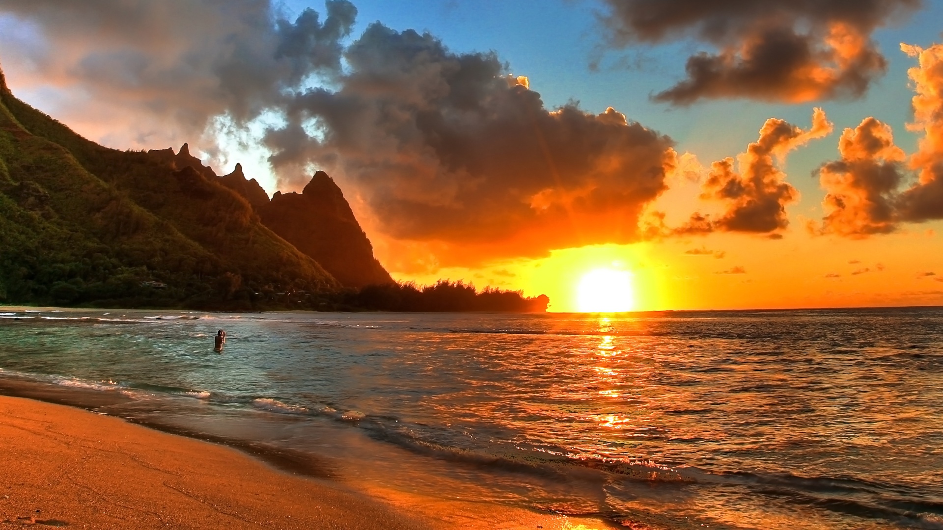 Laden Sie das Wasser, Strand, Wolke, Sonnenuntergang, Erde/natur-Bild kostenlos auf Ihren PC-Desktop herunter