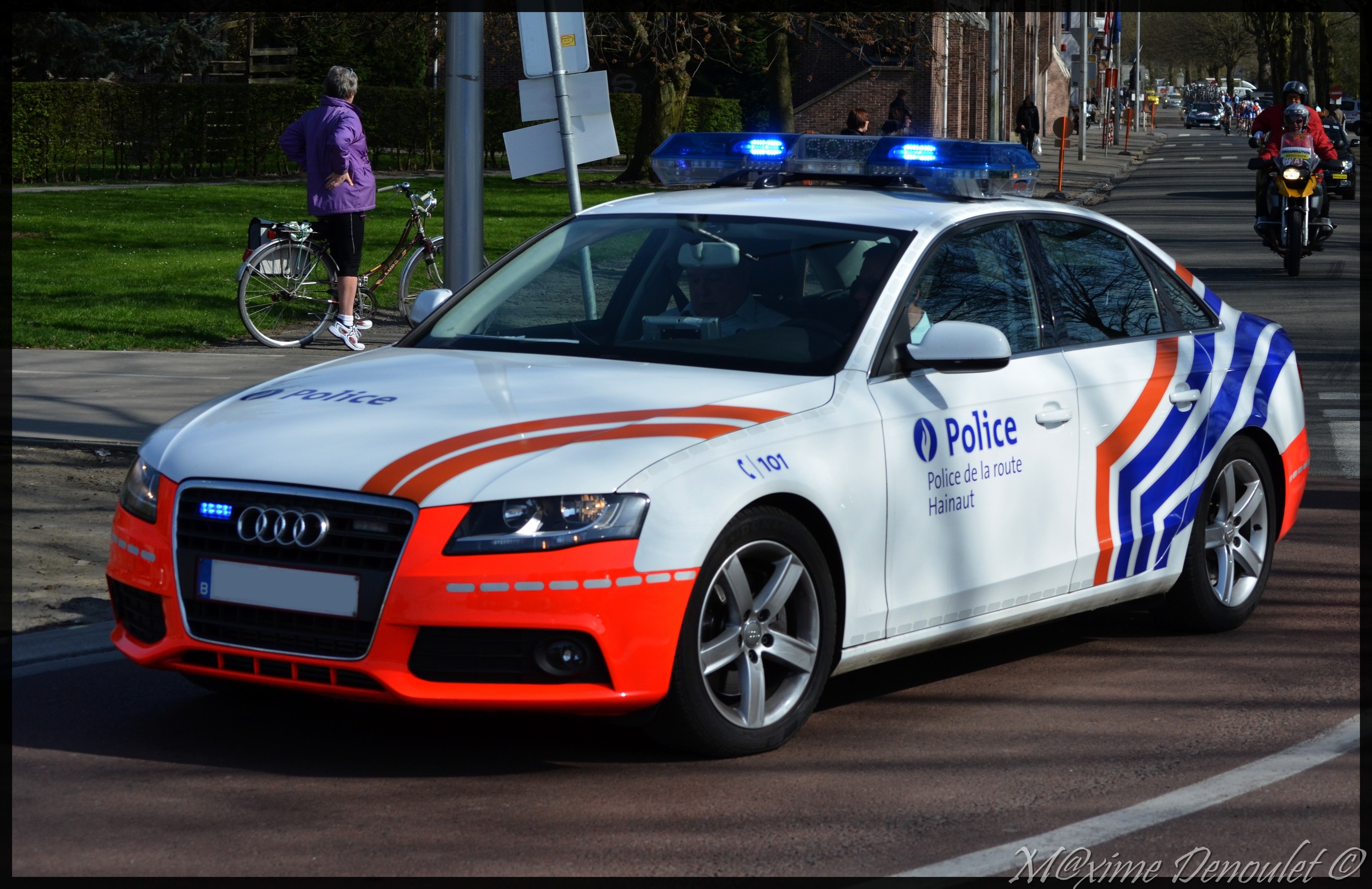 Baixar papel de parede para celular de Audi, Carro, Polícia, Veículos gratuito.