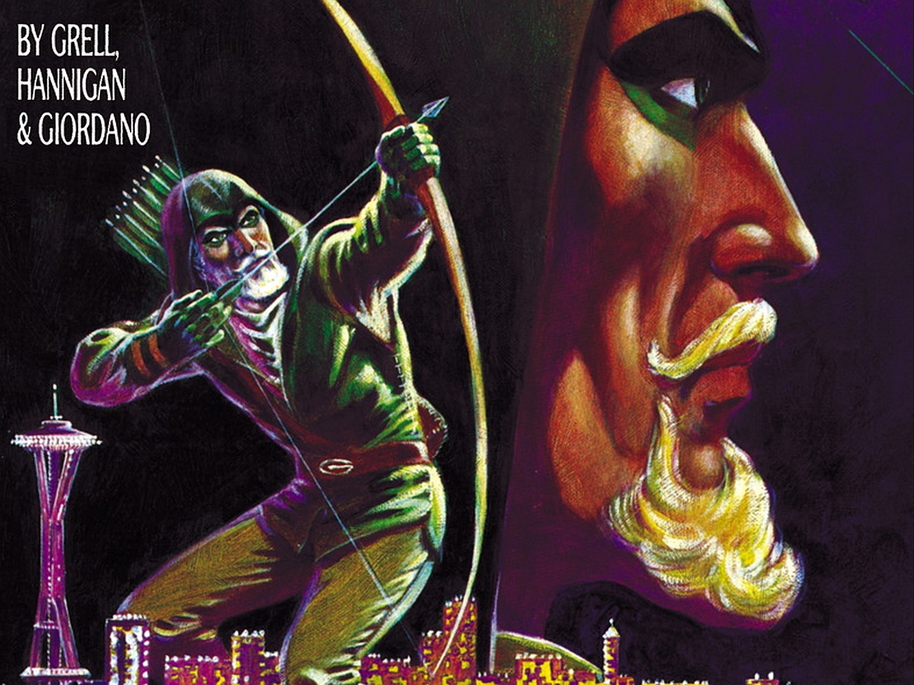 Handy-Wallpaper Comics, Green Arrow kostenlos herunterladen.