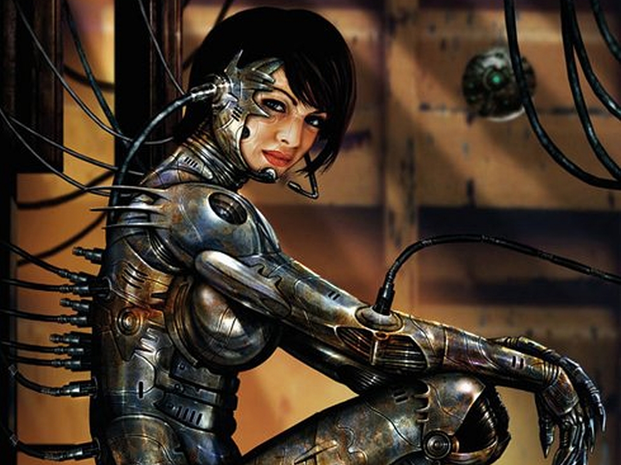 Free download wallpaper Sci Fi, Cyborg on your PC desktop