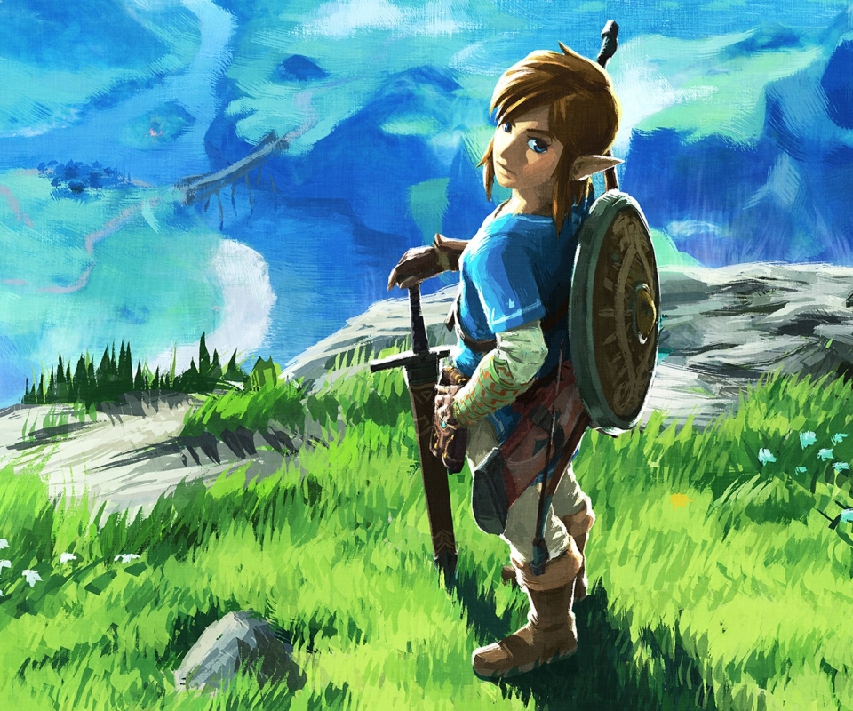 Download mobile wallpaper Link, Video Game, Zelda, The Legend Of Zelda: Breath Of The Wild for free.