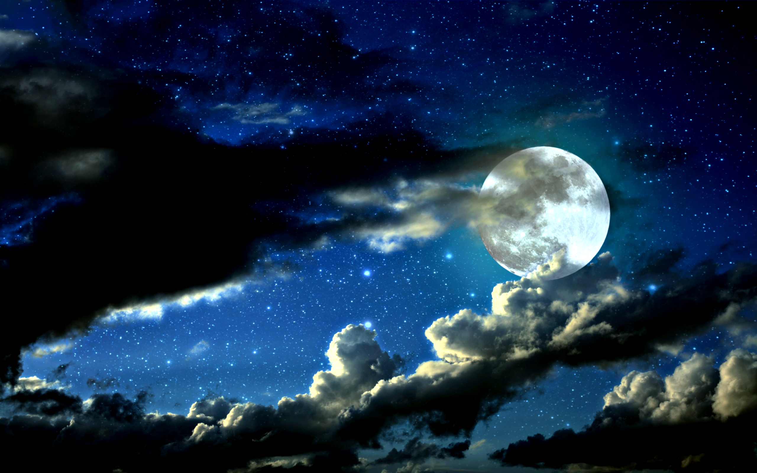 Скачать обои бесплатно Луна, Научная Фантастика картинка на рабочий стол ПК