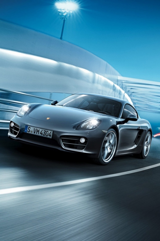 Descarga gratuita de fondo de pantalla para móvil de Porsche, Coche, Carretera, Porsche Caimán, Vehículo, Vehículos, La Carretera.