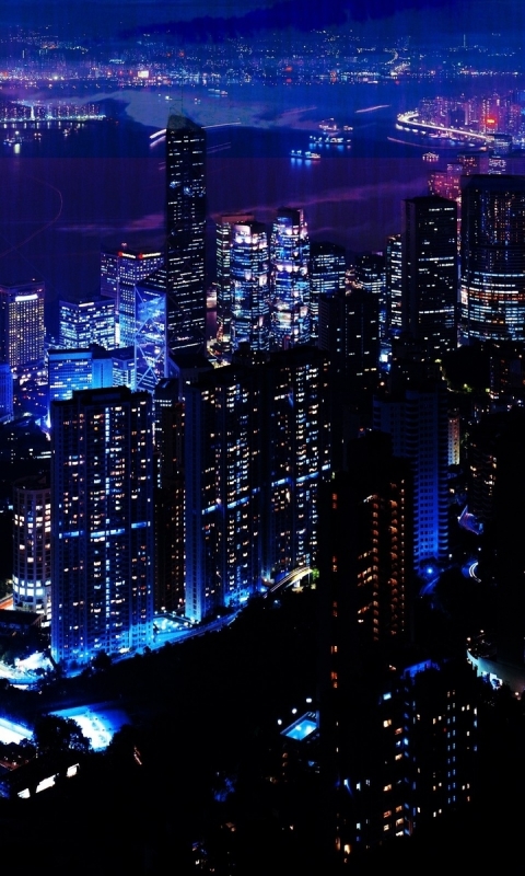 Скачать картинку Города, Гонконг, Сделано Человеком, Виктория Харбор в телефон бесплатно.