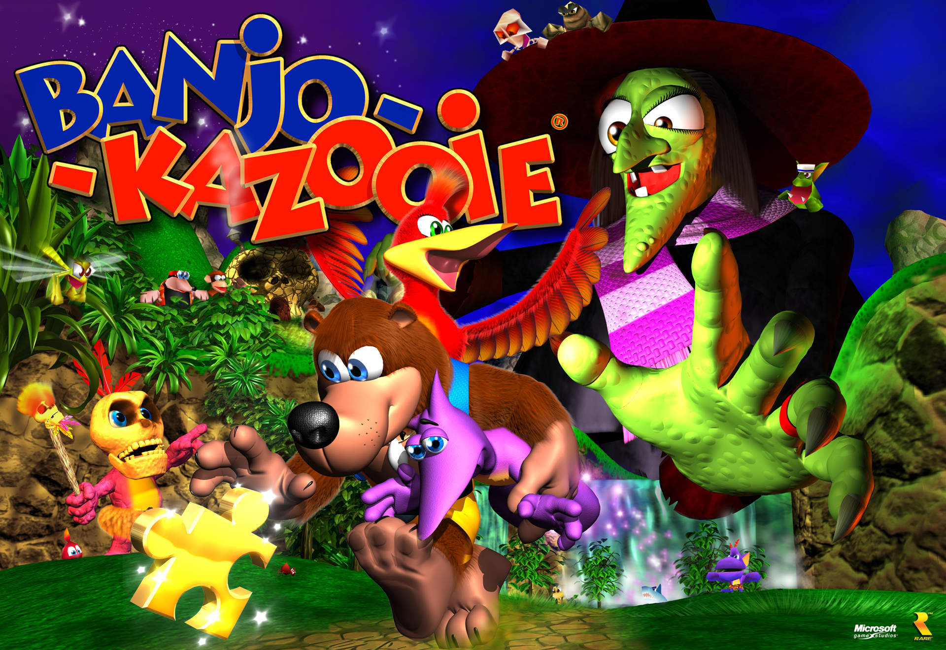 banjo kazooie, video game