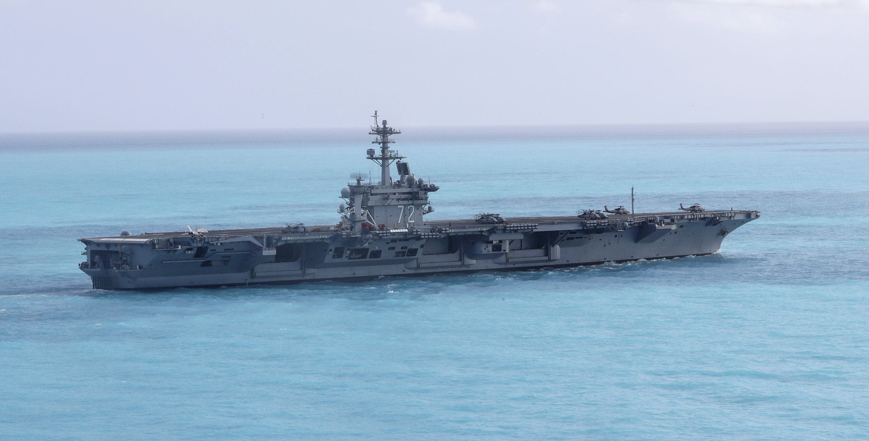 military, uss abraham lincoln (cvn 72), aircraft carrier, horizon, warship, warships