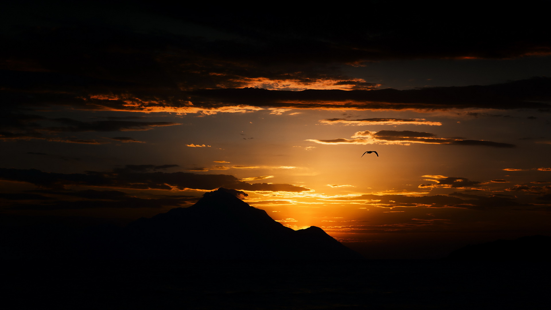 Laden Sie das Gebirge, Wolke, Himmel, Sonnenuntergang, Berge, Erde/natur-Bild kostenlos auf Ihren PC-Desktop herunter