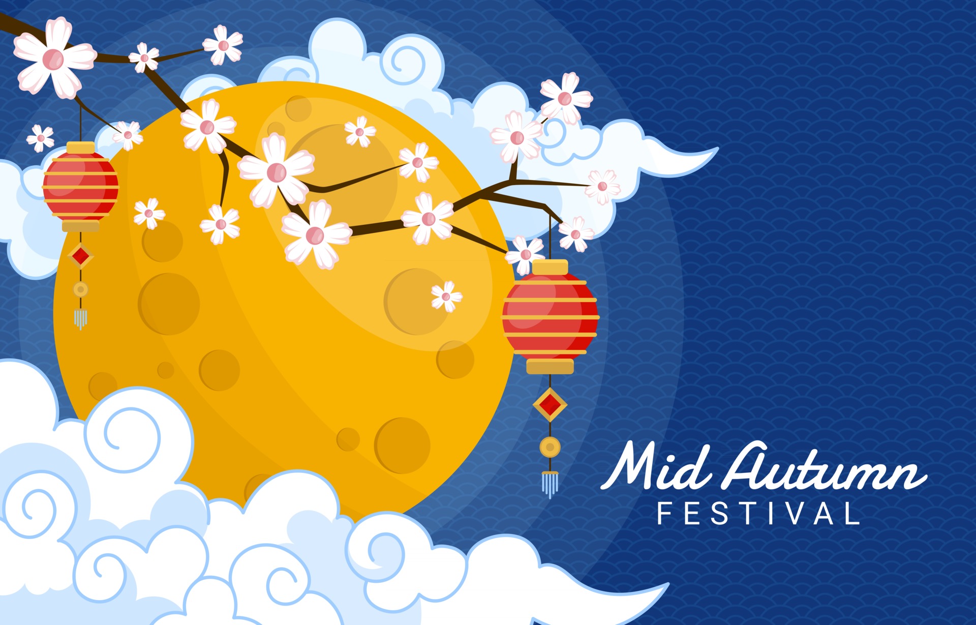 Free download wallpaper Holiday, Moon Festival, Mid Autumn Festival on your PC desktop
