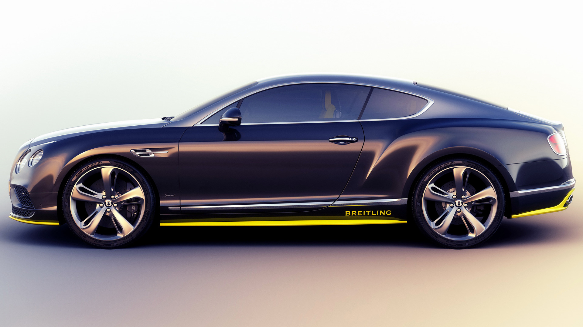 Завантажити шпалери Bentley Continental Gt Speed Breitling Jet Team Series Від Mulliner на телефон безкоштовно