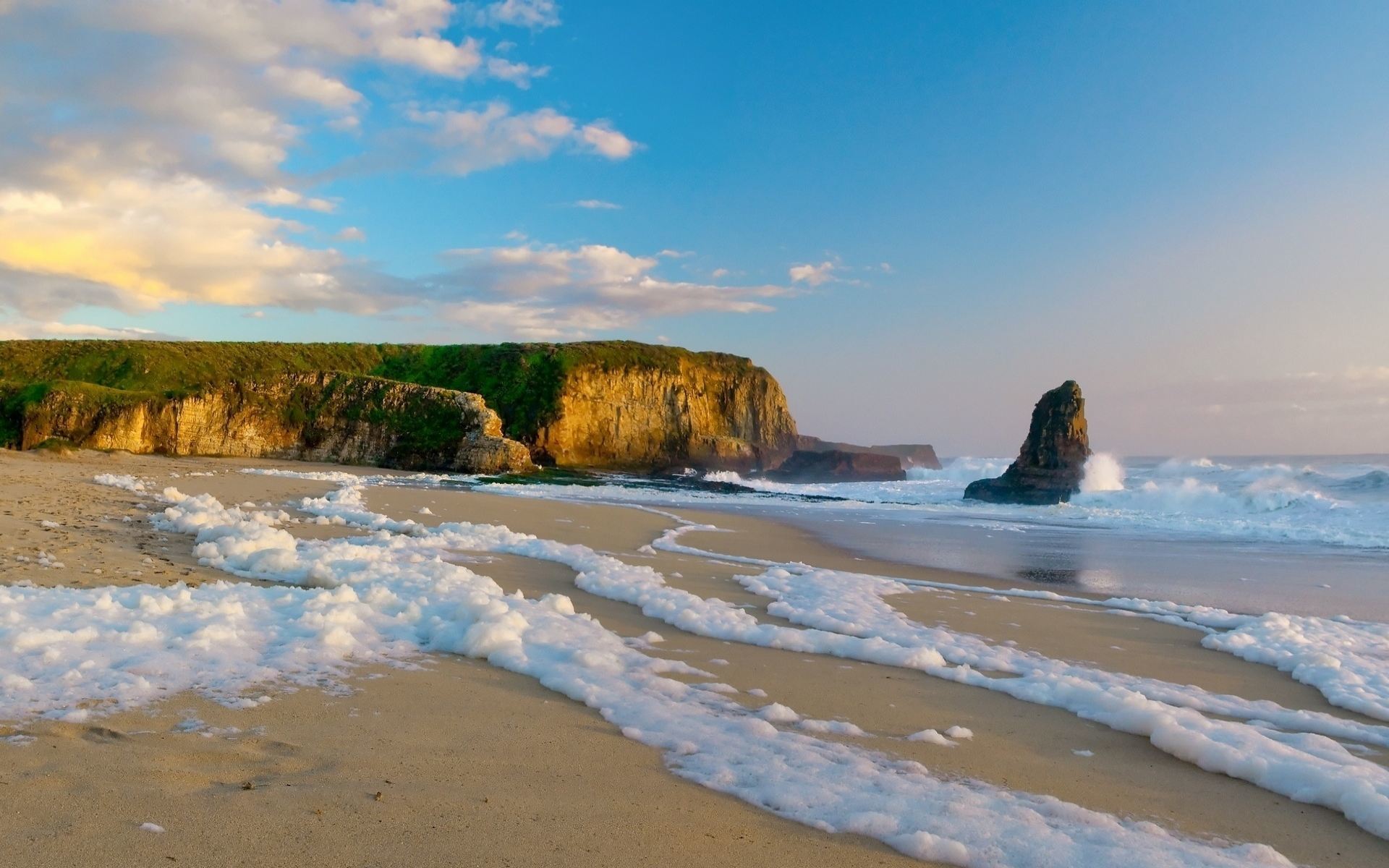 Laden Sie das Landschaft, Waves, Strand-Bild kostenlos auf Ihren PC-Desktop herunter