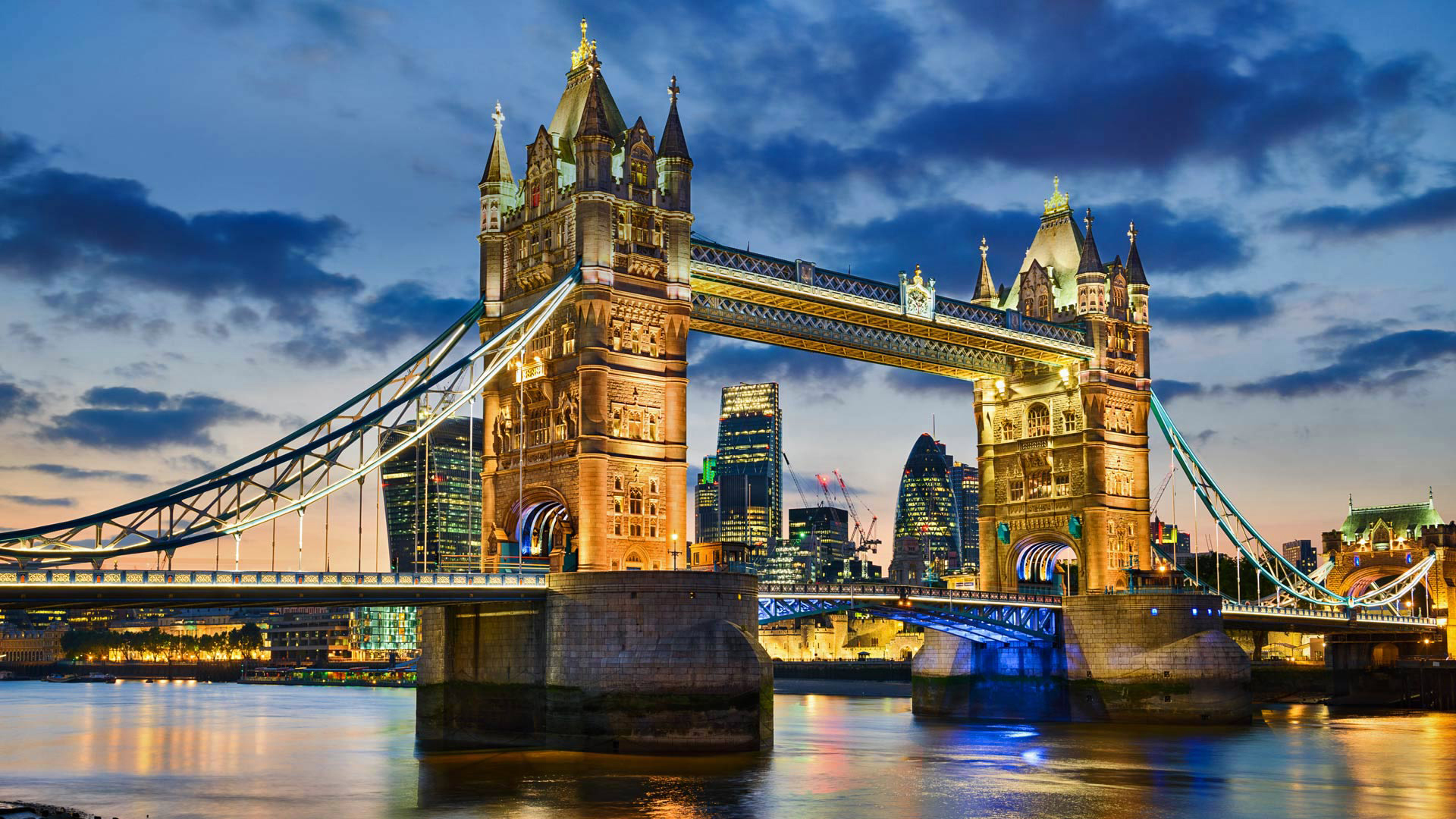Download mobile wallpaper Bridges, Night, London, Light, Bride, United Kingdom, Tower Bridge, Man Made for free.