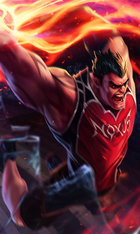 Download mobile wallpaper Basketball, League Of Legends, Video Game, Darius (League Of Legends) for free.