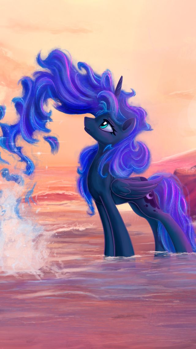 Handy-Wallpaper Pony, Mein Kleines Pony, Fernsehserien, My Little Pony Freundschaft Ist Magie, Prinzessin Luna kostenlos herunterladen.