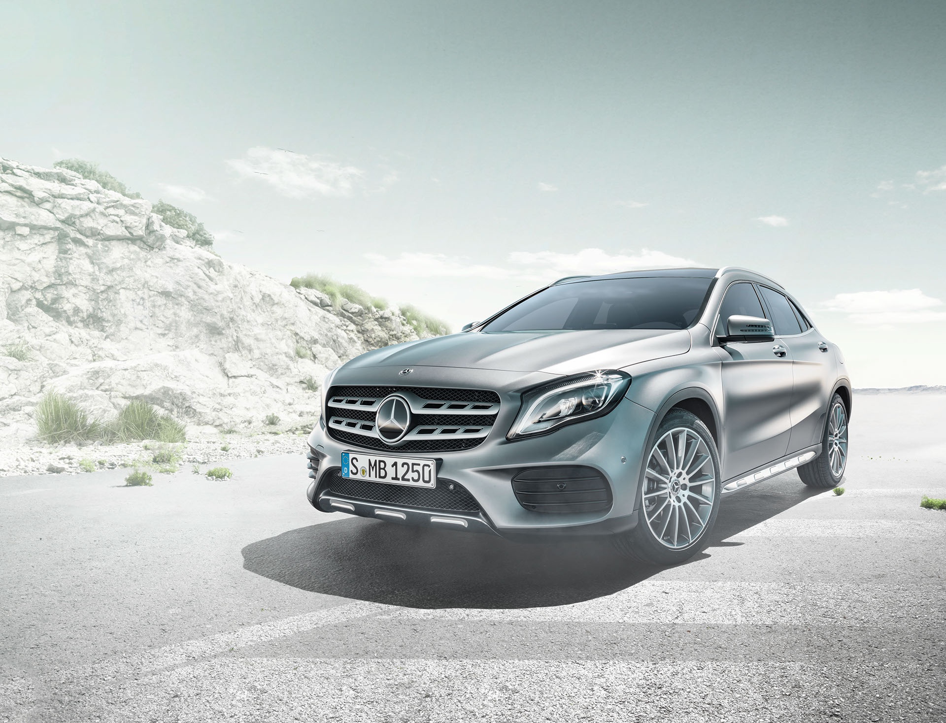 Download mobile wallpaper Car, Suv, Mercedes Benz, Vehicles, Silver Car, Mercedes Benz Gla Class for free.