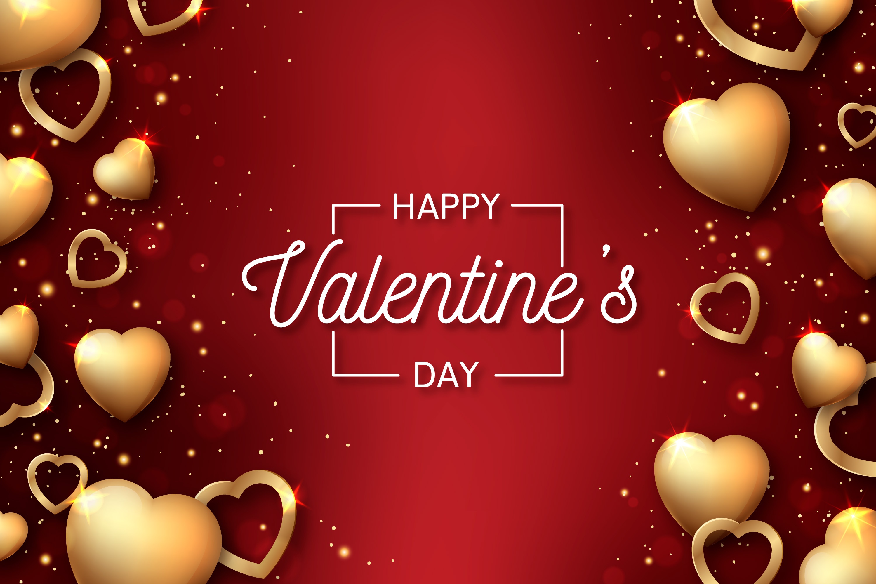 Téléchargez gratuitement l'image Saint Valentin, Vacances, Romantique, Coeur, Joyeuse Saint Valentin sur le bureau de votre PC