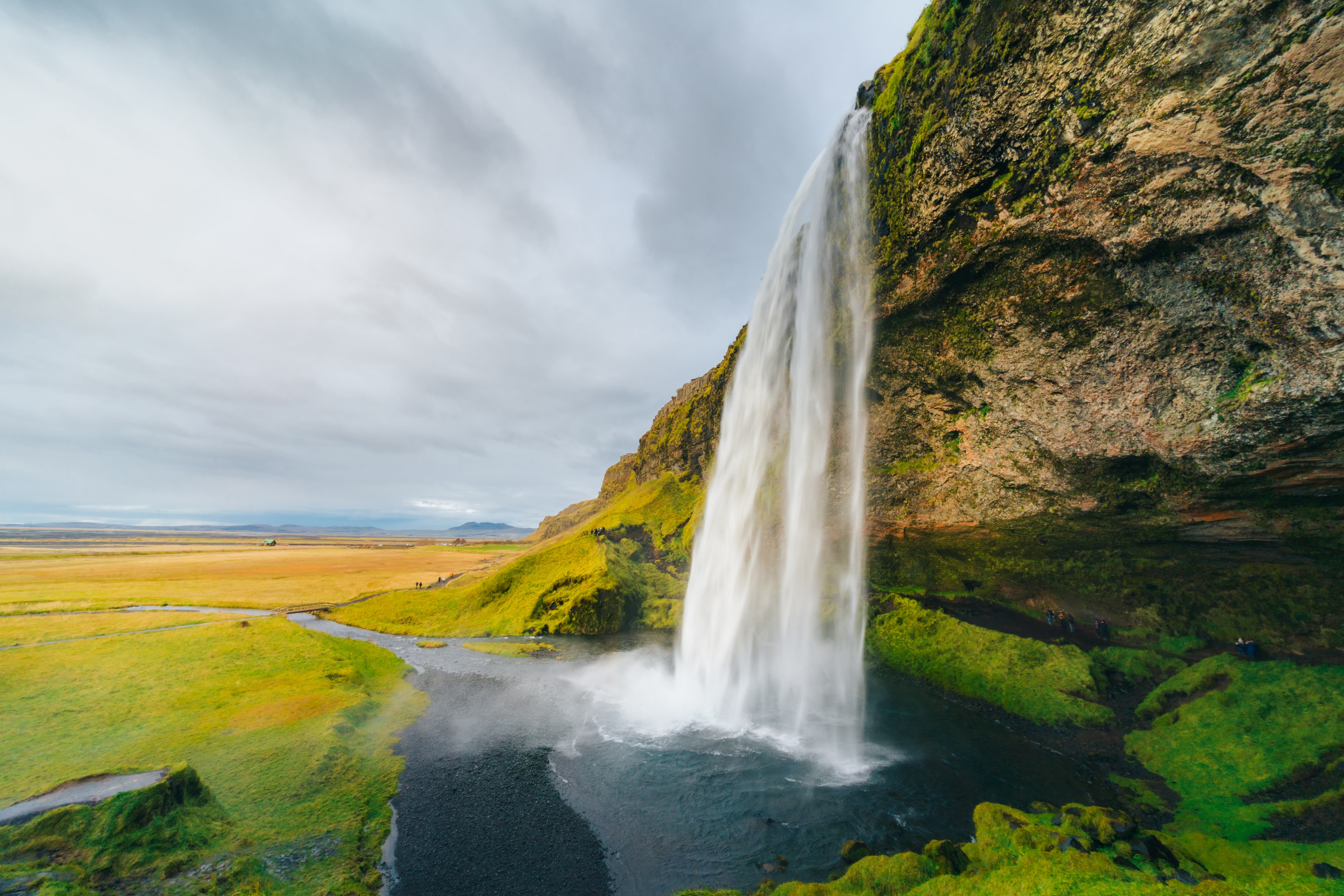 Baixe gratuitamente a imagem Cachoeiras, Islândia, Seljalandsfoss, Terra/natureza, Cachoeira na área de trabalho do seu PC