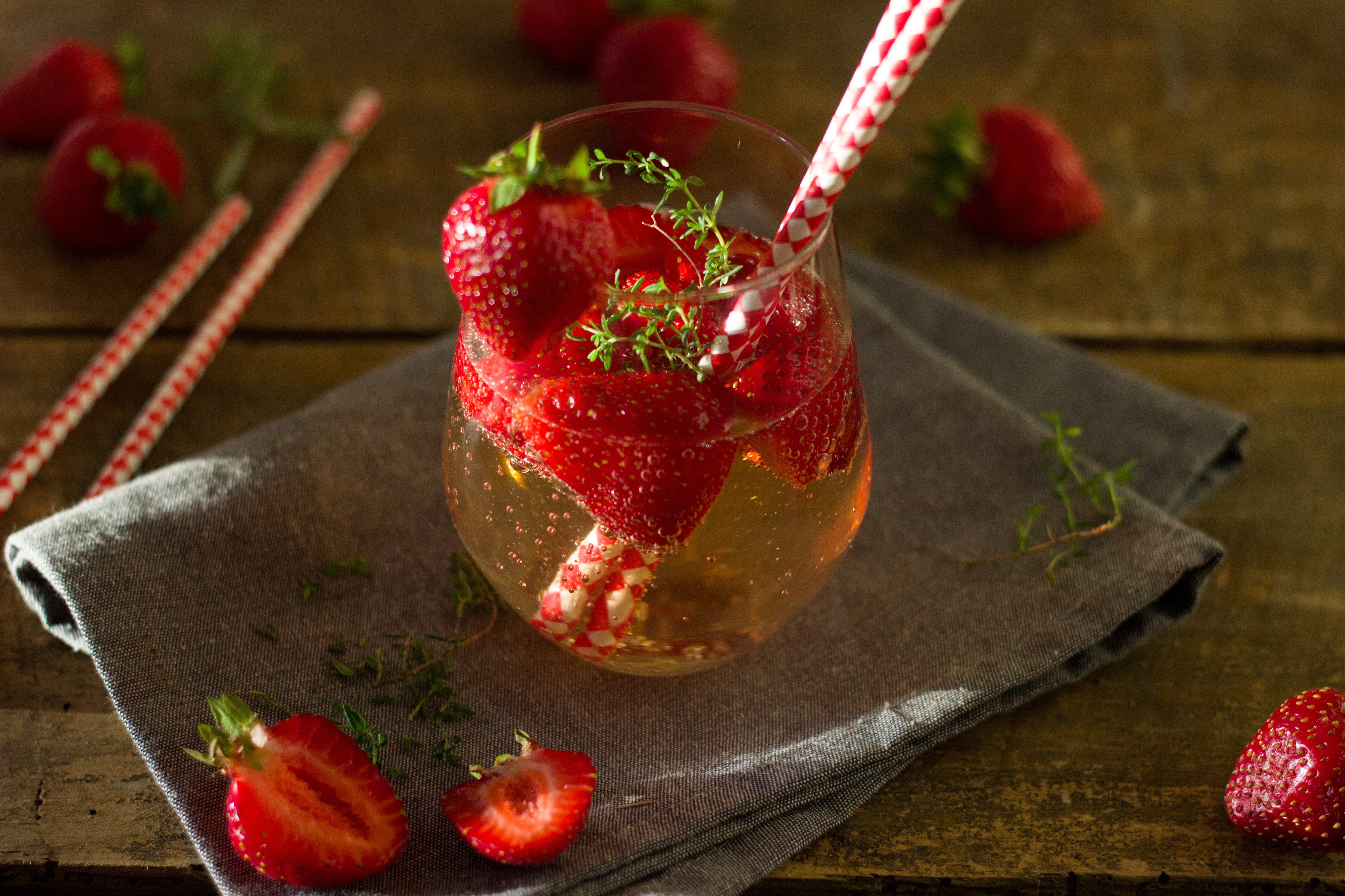 Free download wallpaper Food, Strawberry, Still Life, Glass, Berry, Fruit, Drink on your PC desktop