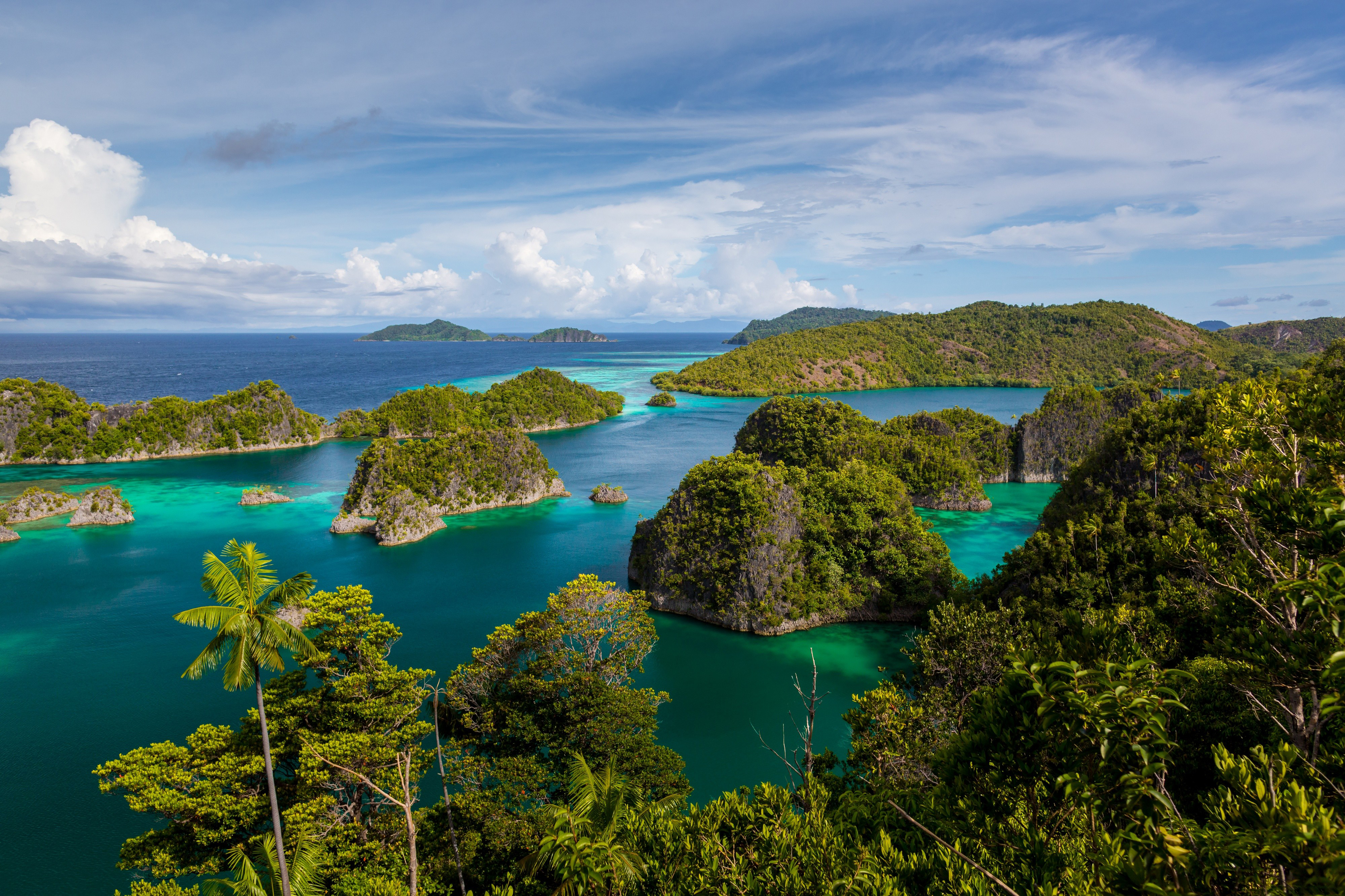 Скачати мобільні шпалери Природа, Океан, Земля, Острів, Індонезія безкоштовно.