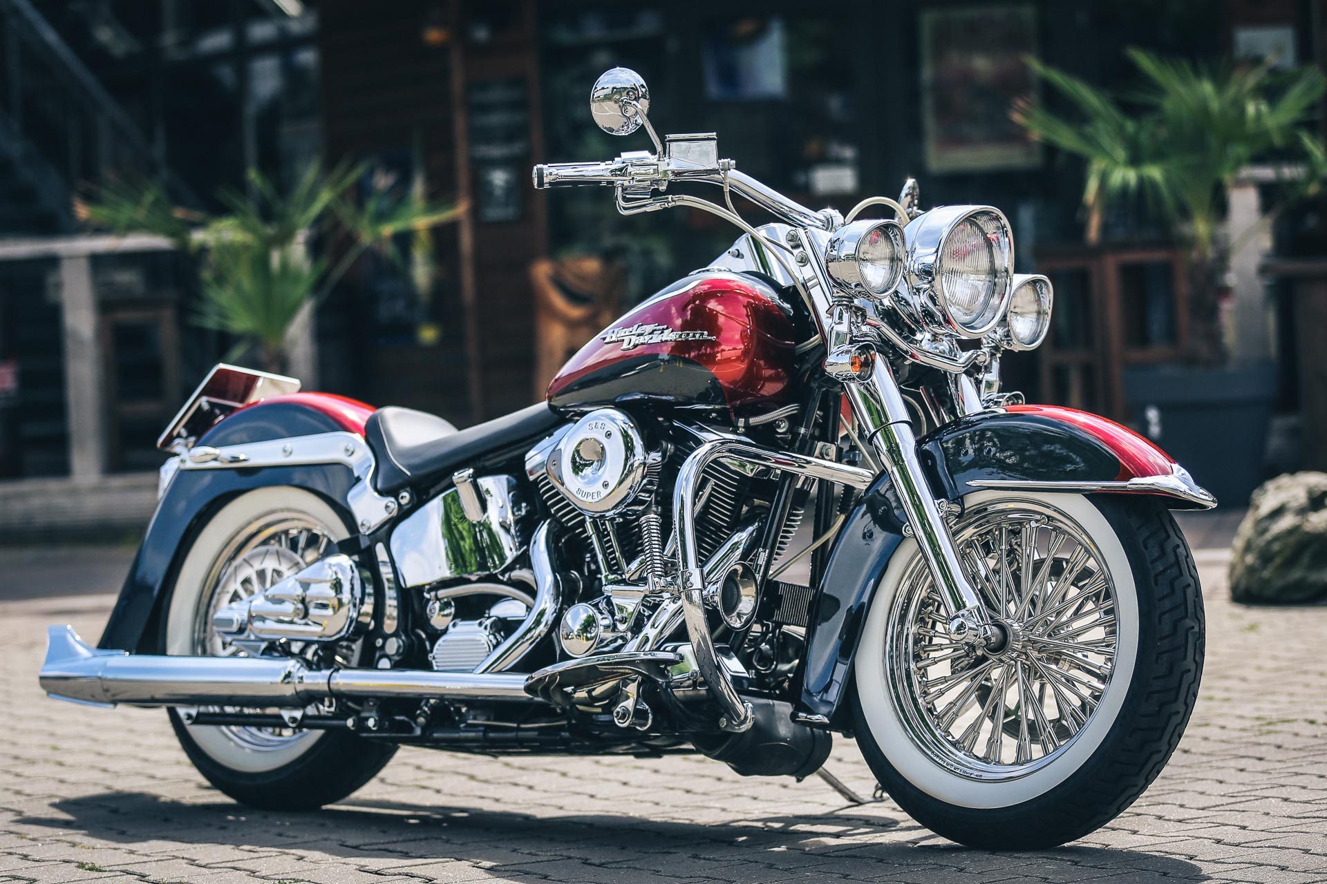 Descarga gratuita de fondo de pantalla para móvil de Motocicletas, Harley Davidson, Vehículos, Motocicleta Custom, Aduanas De Thunderbike.