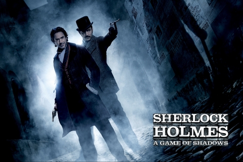 Скачати мобільні шпалери Фільм, Шерлок Холмс, Шерлок Холмс: Гра Тіней безкоштовно.