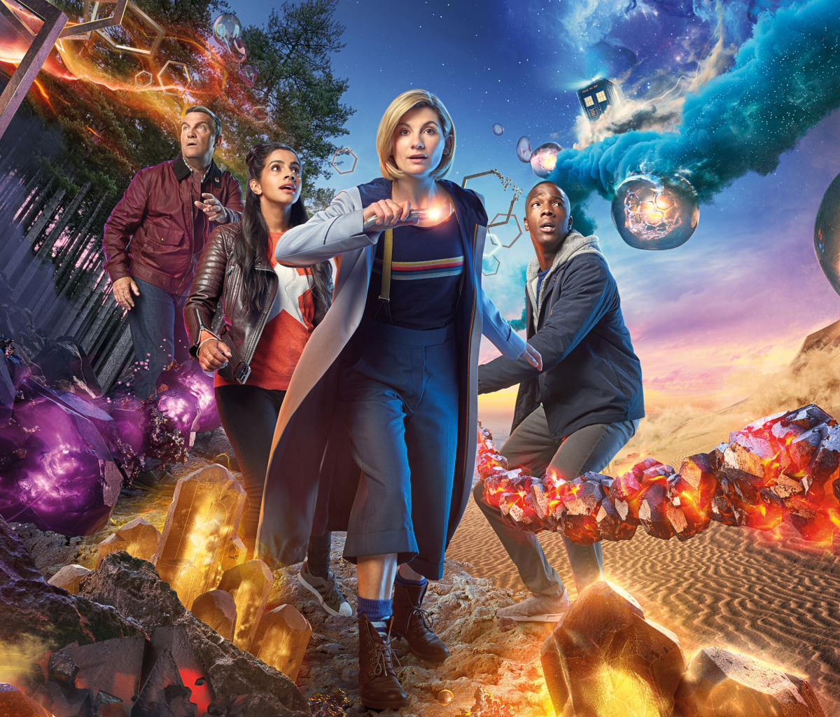 Handy-Wallpaper Doctor Who, Fernsehserien, Jodie Whittaker kostenlos herunterladen.