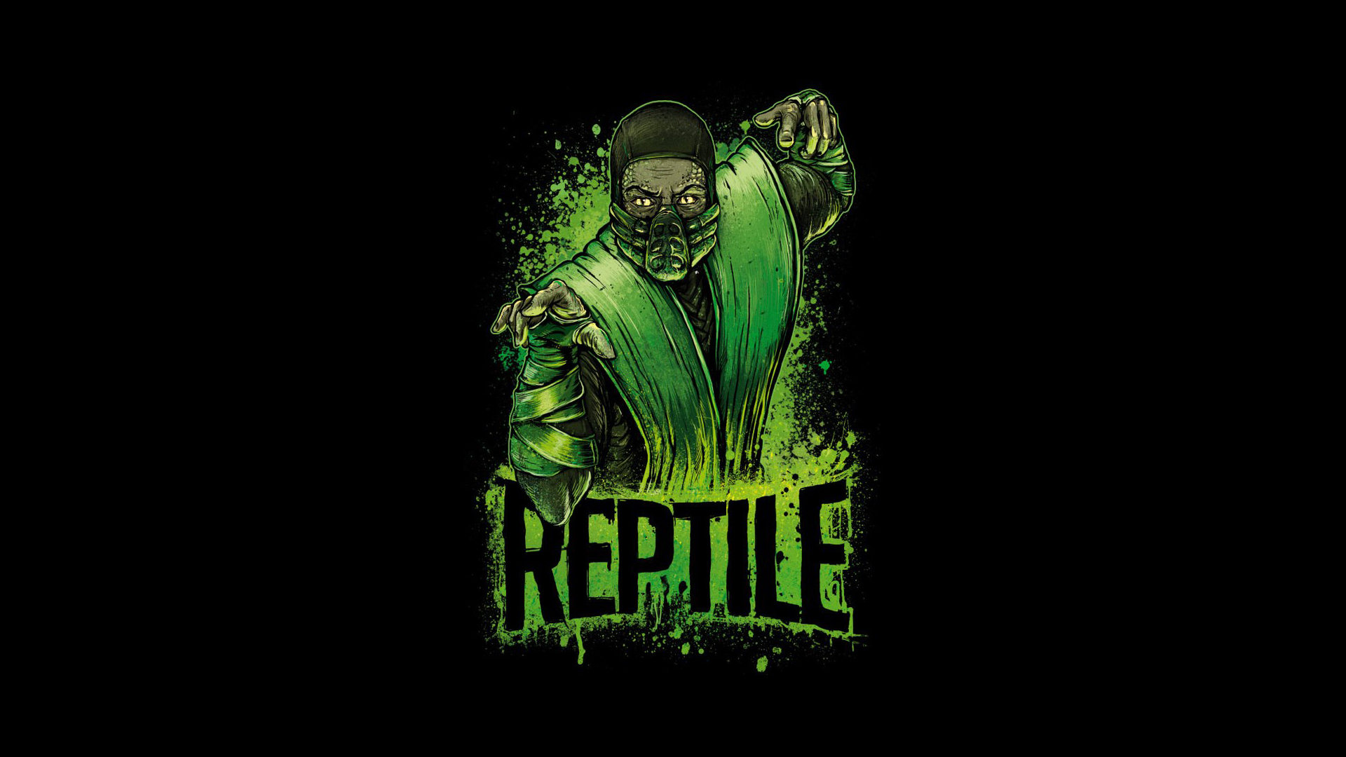 Download mobile wallpaper Mortal Kombat, Video Game, Reptile (Mortal Kombat) for free.