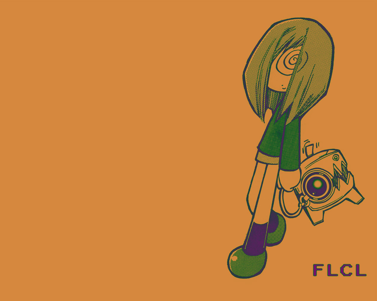 Download mobile wallpaper Flcl, Anime for free.