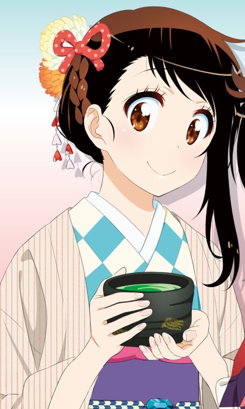 Handy-Wallpaper Animes, Kosaki Onodera, Nisekoi, Haru Onodera kostenlos herunterladen.