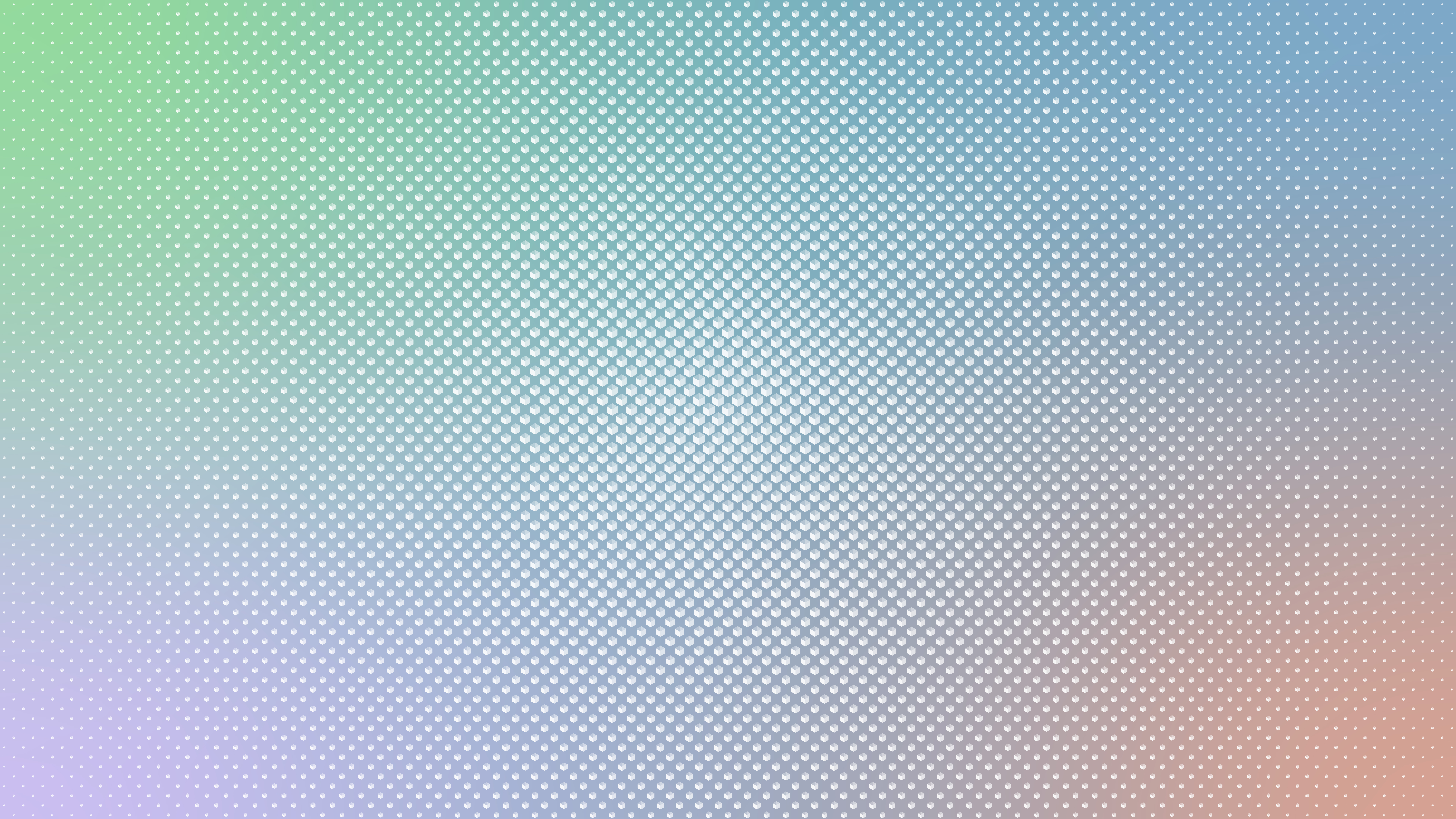 Download mobile wallpaper Pattern, Colors, Gradient, Symbol, Artistic, Cube for free.
