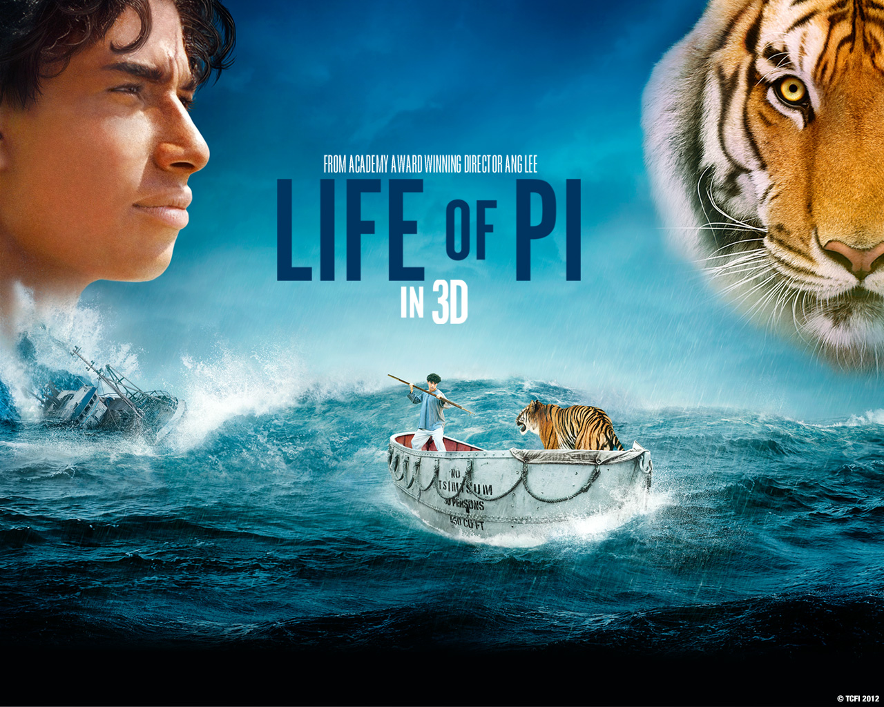 1466518 Bild herunterladen filme, life of pi: schiffbruch mit tiger - Hintergrundbilder und Bildschirmschoner kostenlos