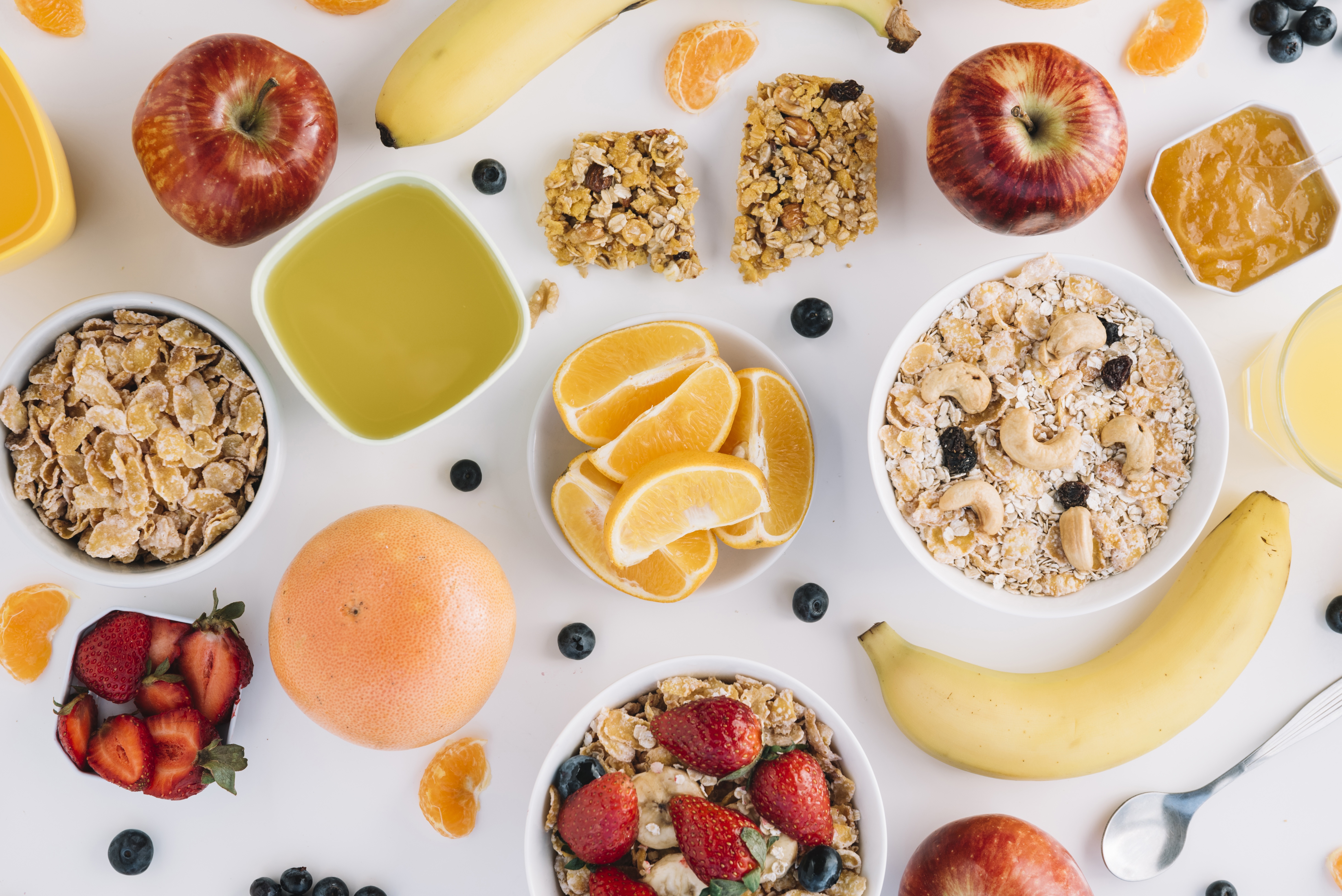 Baixe gratuitamente a imagem Comida, Natureza Morta, Fruta, Muesli, Café Da Manhã na área de trabalho do seu PC